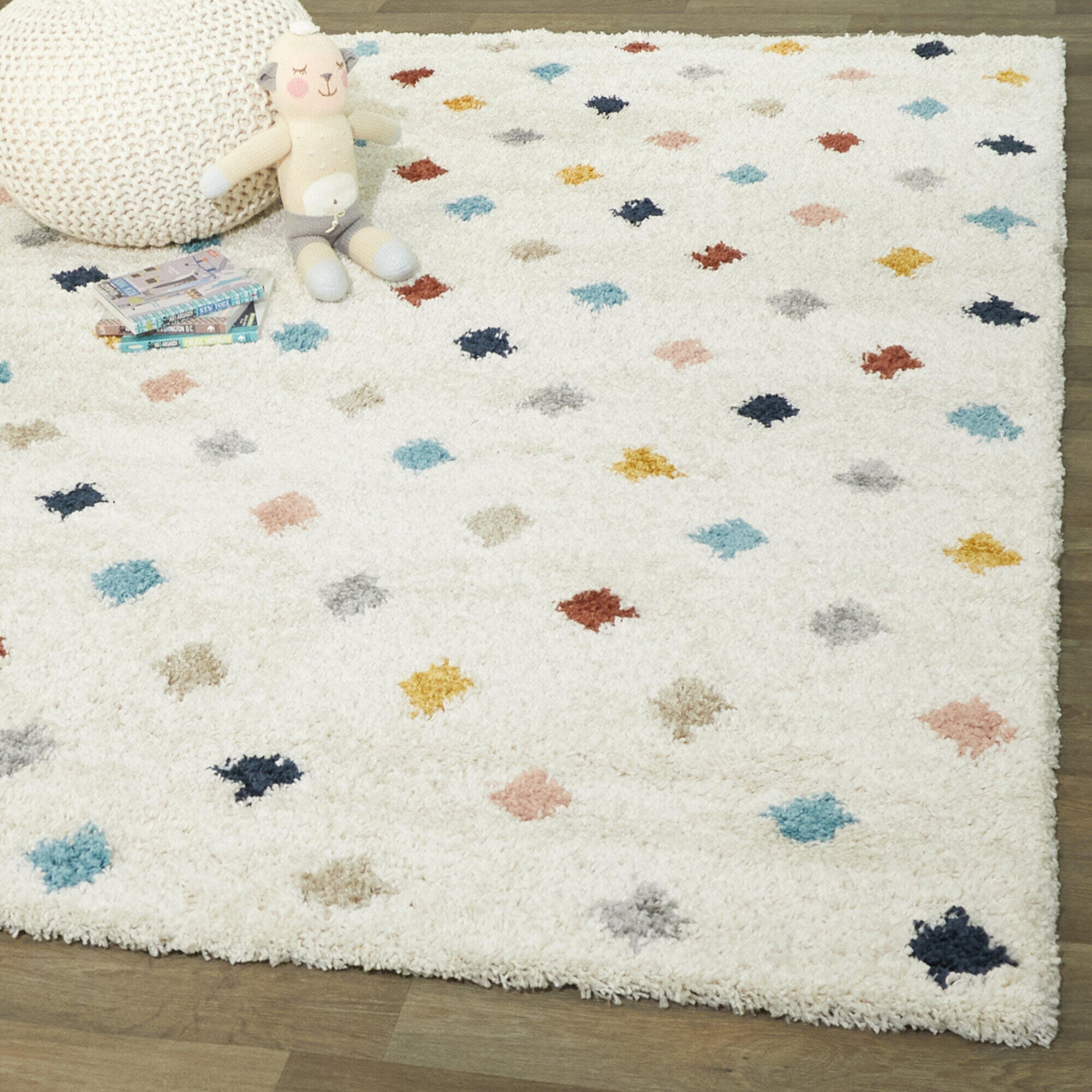 Balta Rugs Hudson 5' 3" x 7' Area Rug, Cream/Multi, rollover