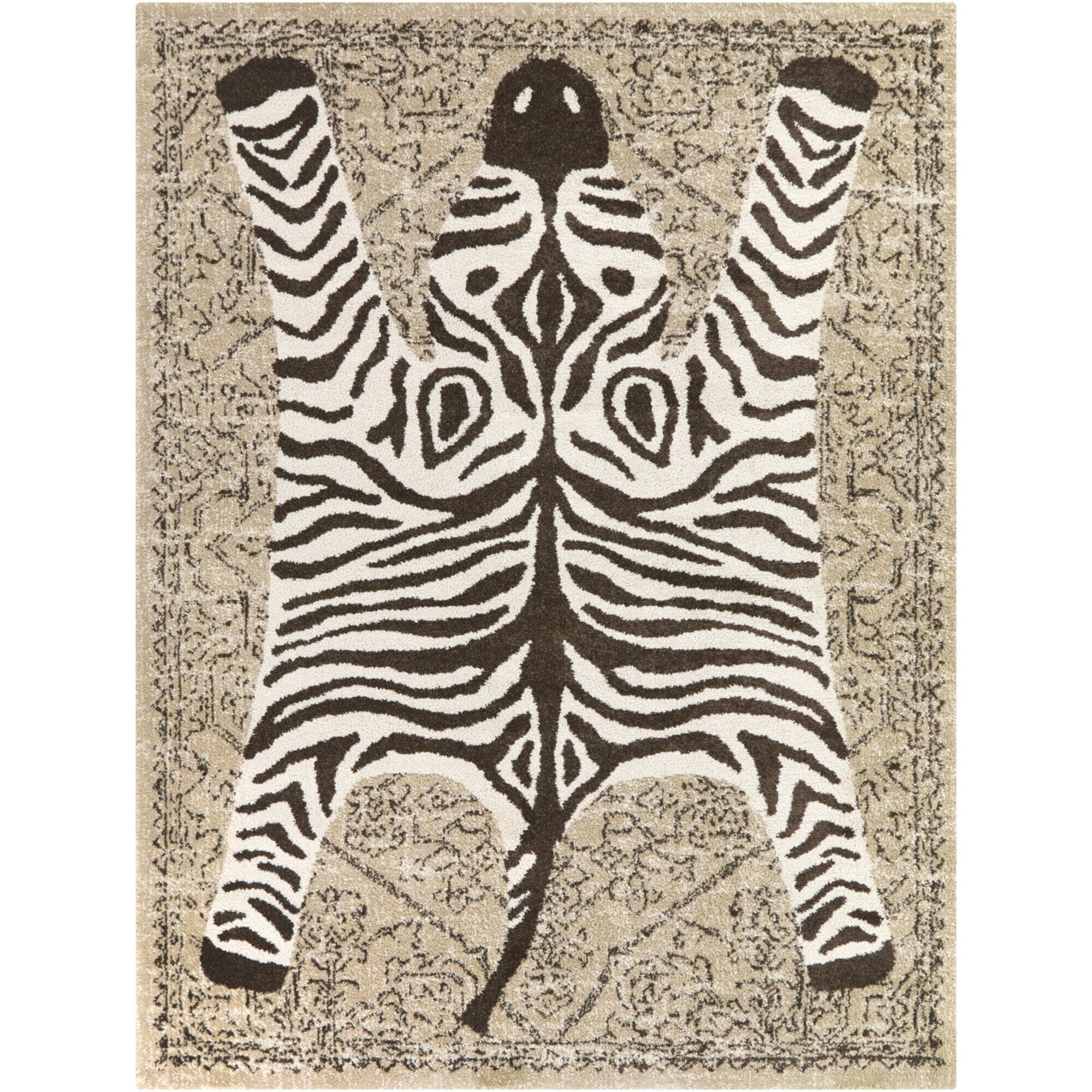 Balta Rugs Jabari 7' 10" x 10' Area Rug, Brown, large
