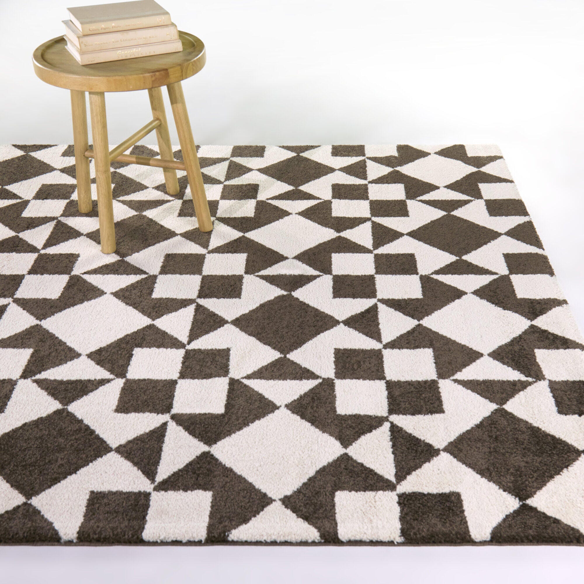 Balta Rugs Jaxon 5' 3" x 7' Area Rug, Brown/Cream, rollover