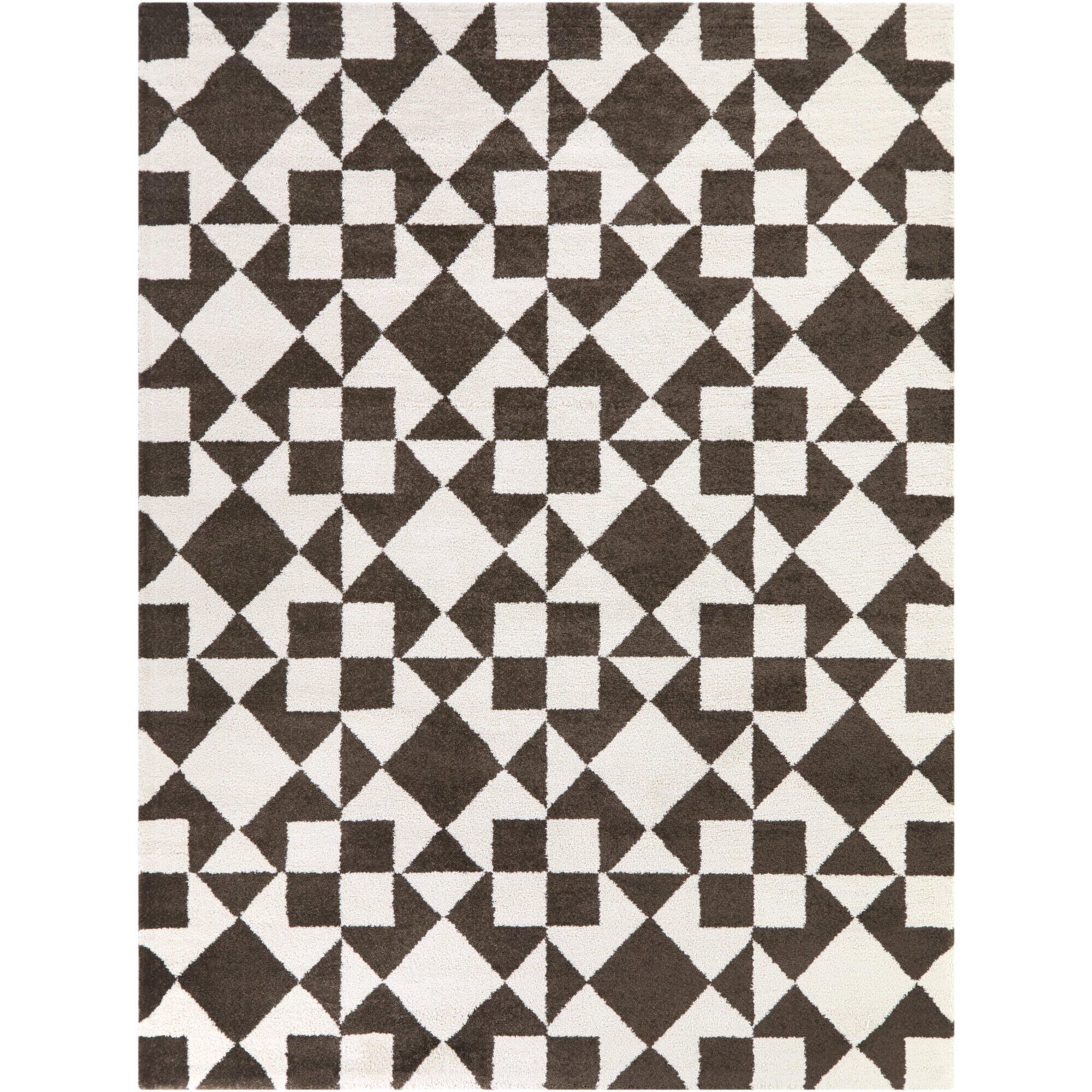 Balta Rugs Jaxon 5' 3" x 7' Area Rug, Brown/Cream, large