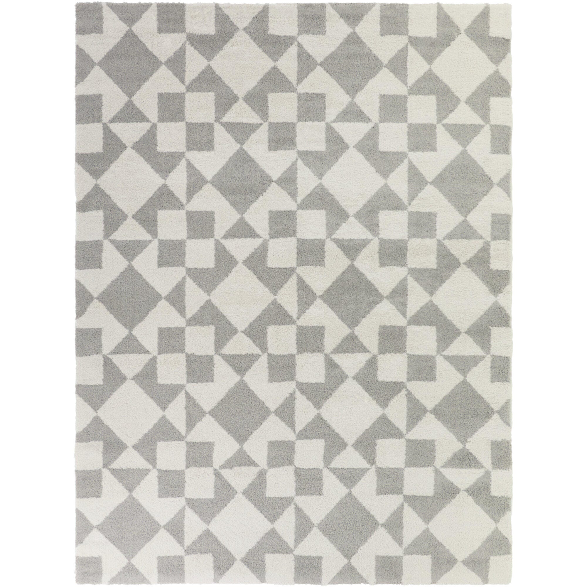 Balta Rugs Jaxon 5' 3" x 7' Area Rug, Gray/Cream, large
