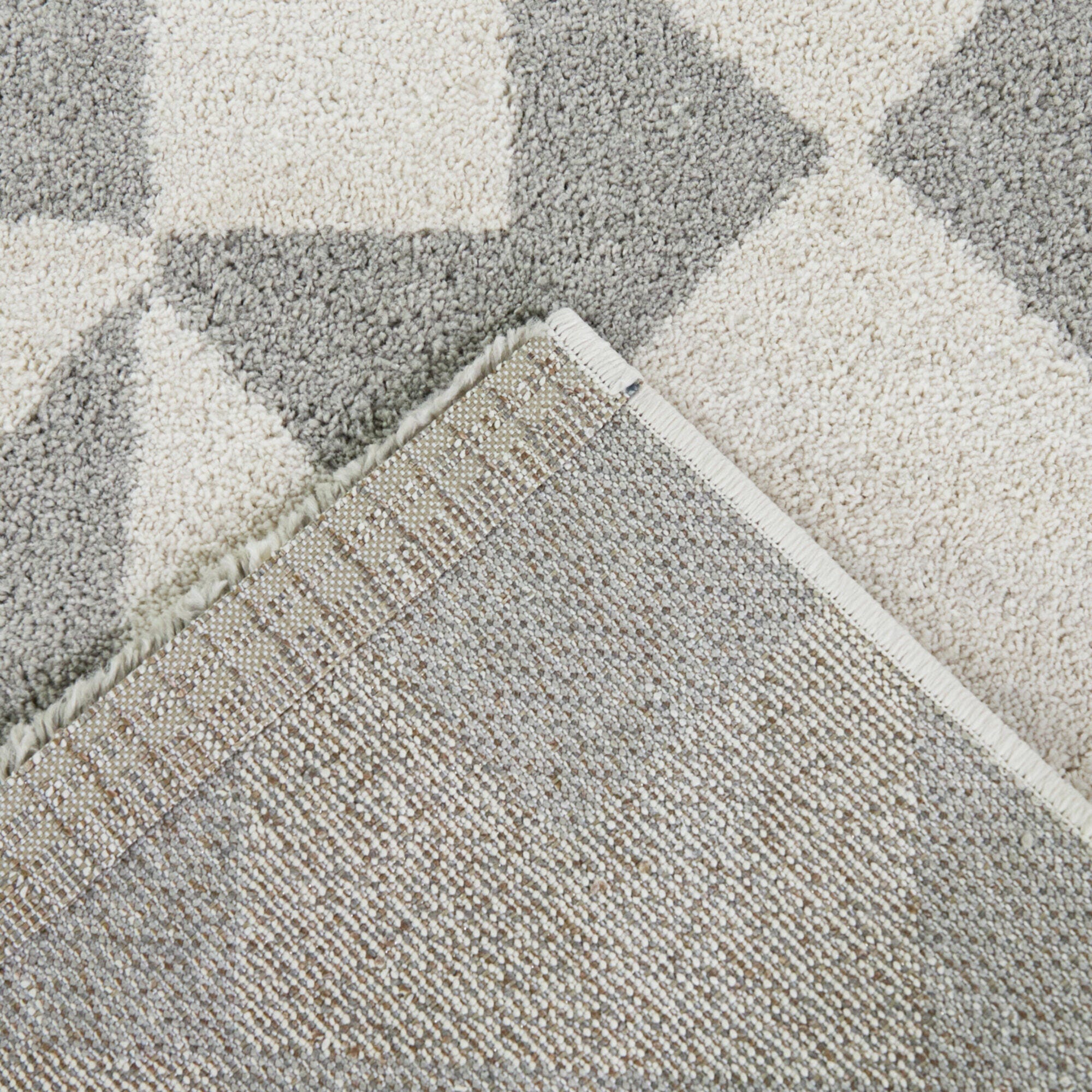Balta Rugs Jaxon 5' 3" x 7' Area Rug, Gray/Cream, large