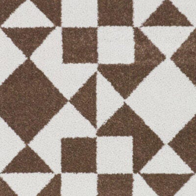 Swatch color Rust/Cream 