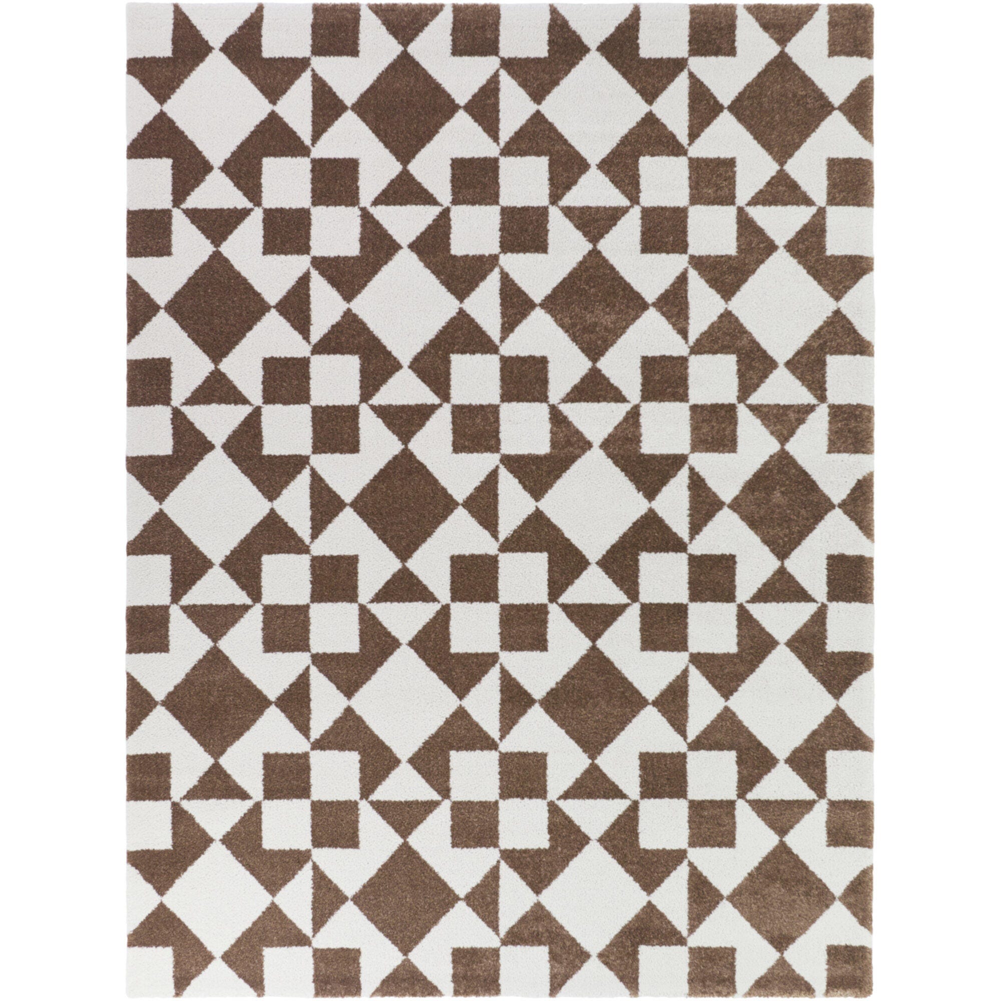 Balta Rugs Jaxon 7' 10" x 10' Area Rug, Rust/Cream, large