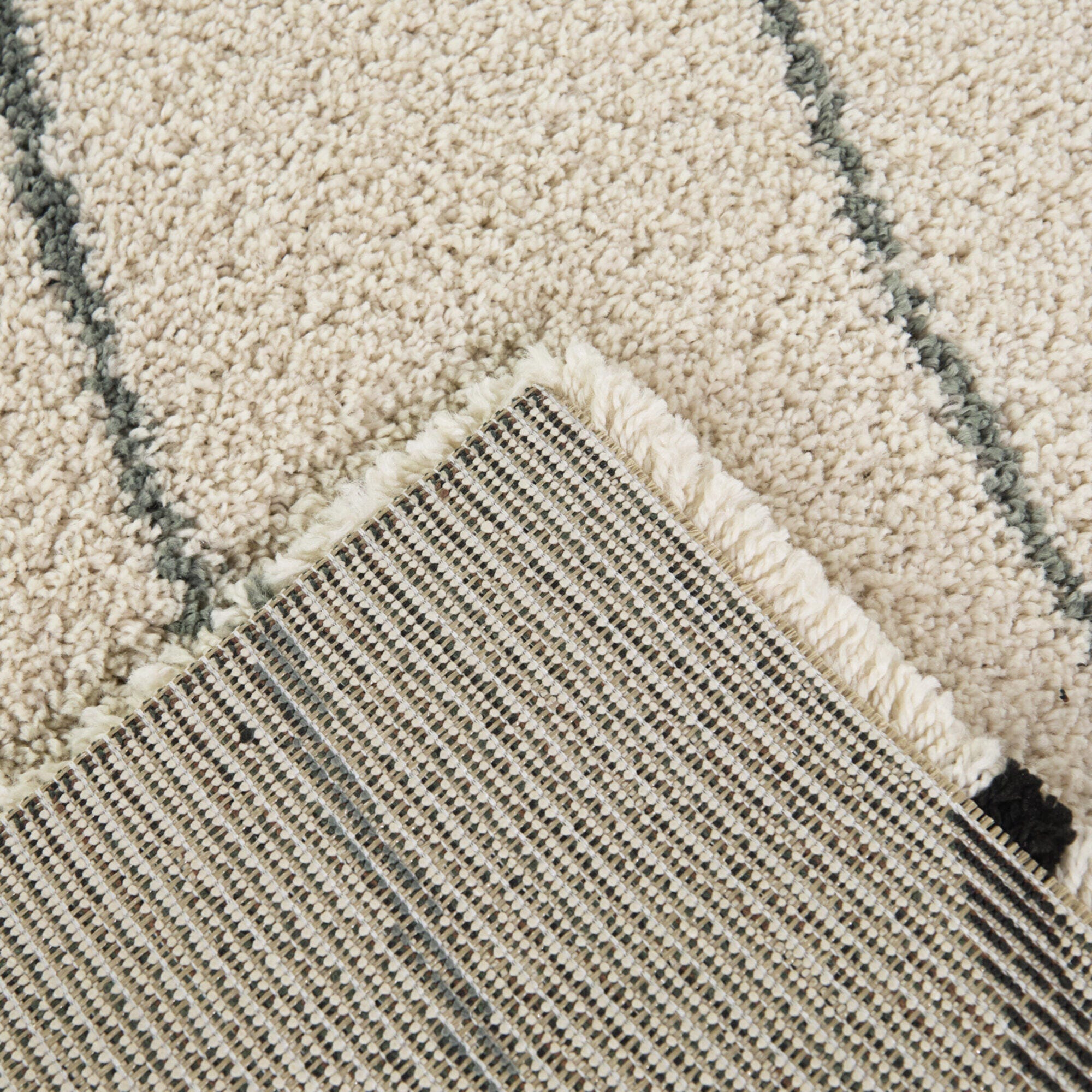 Balta Rugs Kary 5' 3" x 7' Area Rug, Cream, large