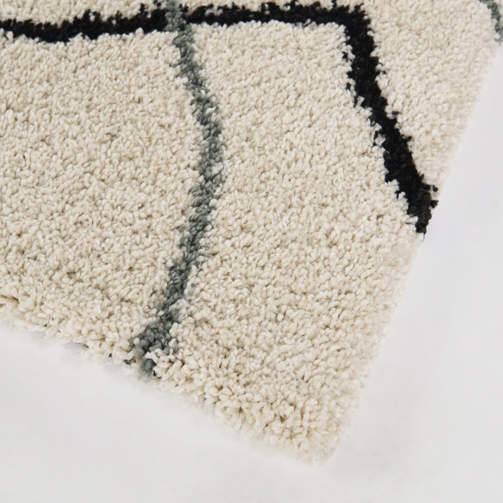 Balta Rugs Kary 5' 3" x 7' Area Rug, Cream, large