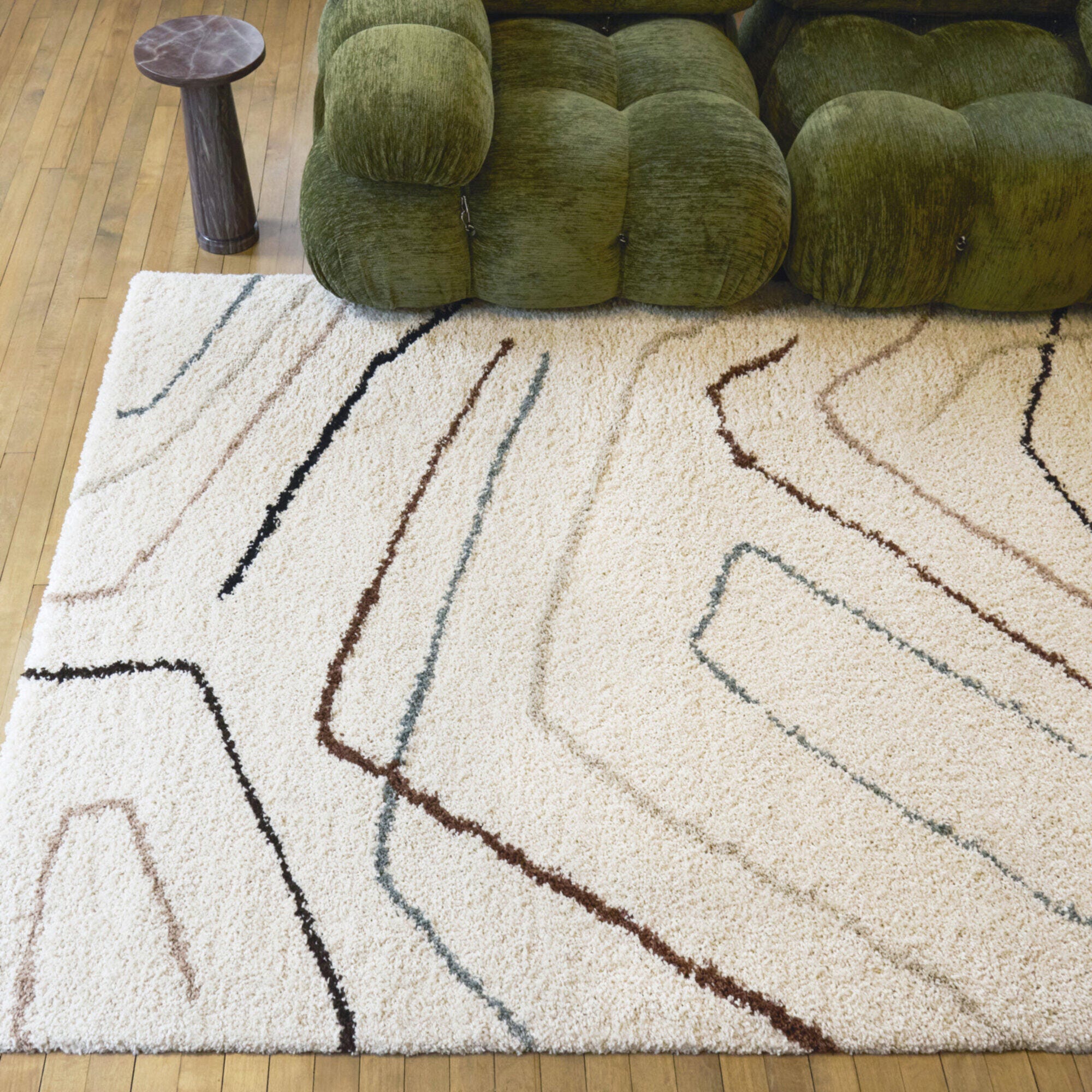 Balta Rugs Kary 7' 10" x 10' Area Rug, Cream, rollover