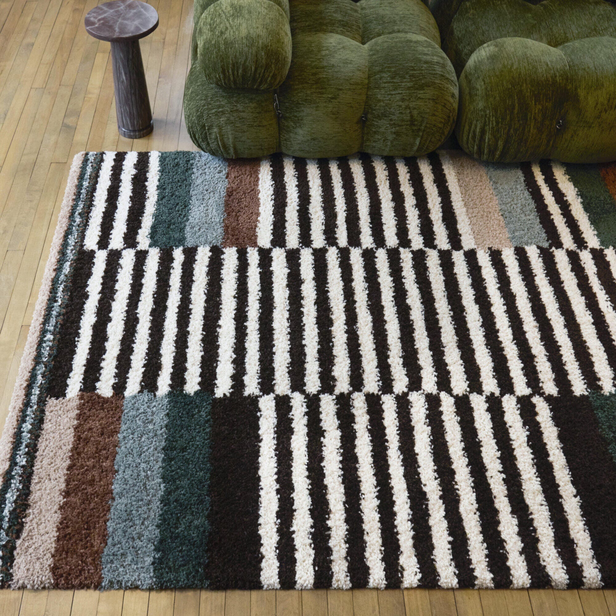 Balta Rugs Katz 7' 10" x 10' Area Rug, Brown/Cream, rollover