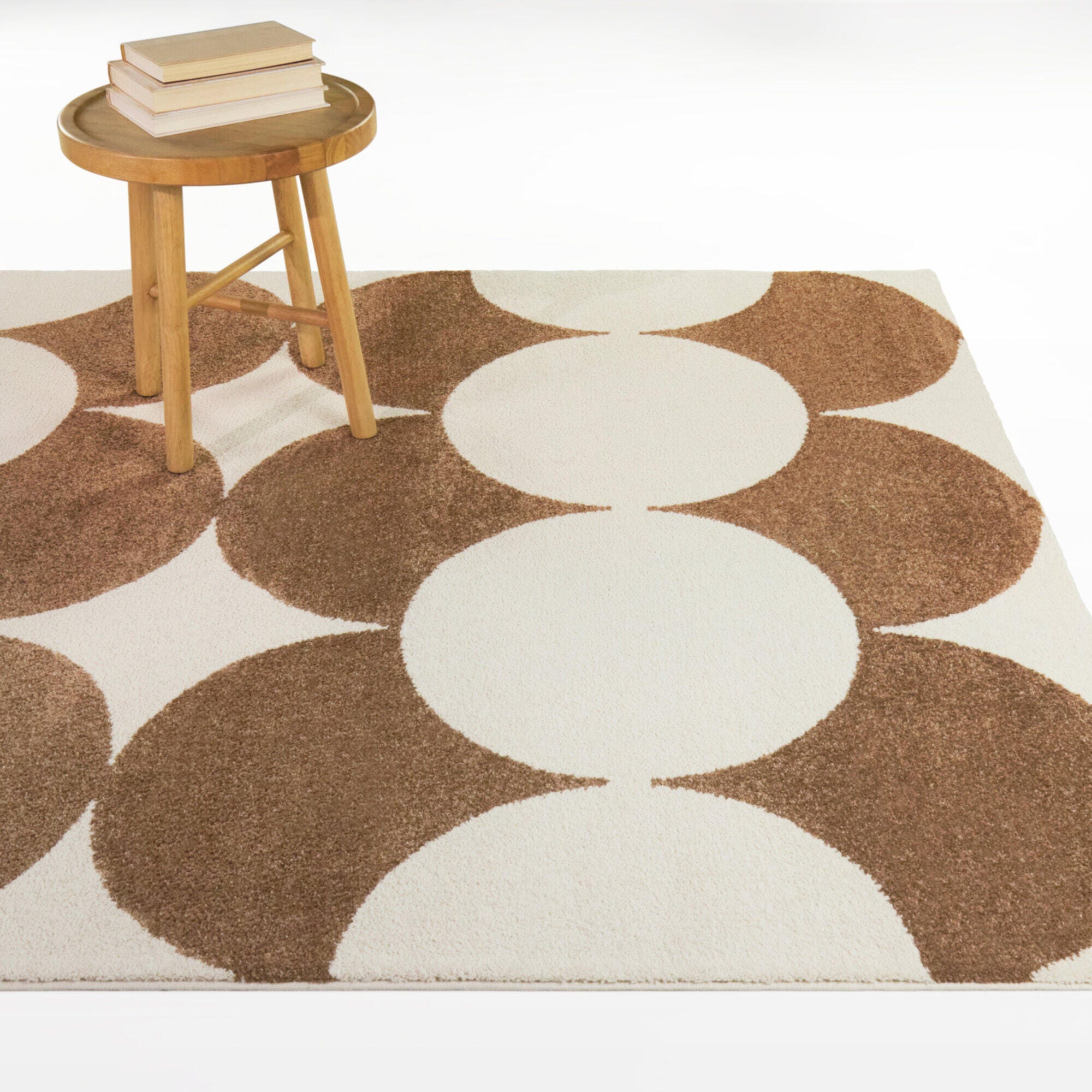 Balta Rugs Leto 5' 3" x 7' Area Rug, Gray/Cream, rollover