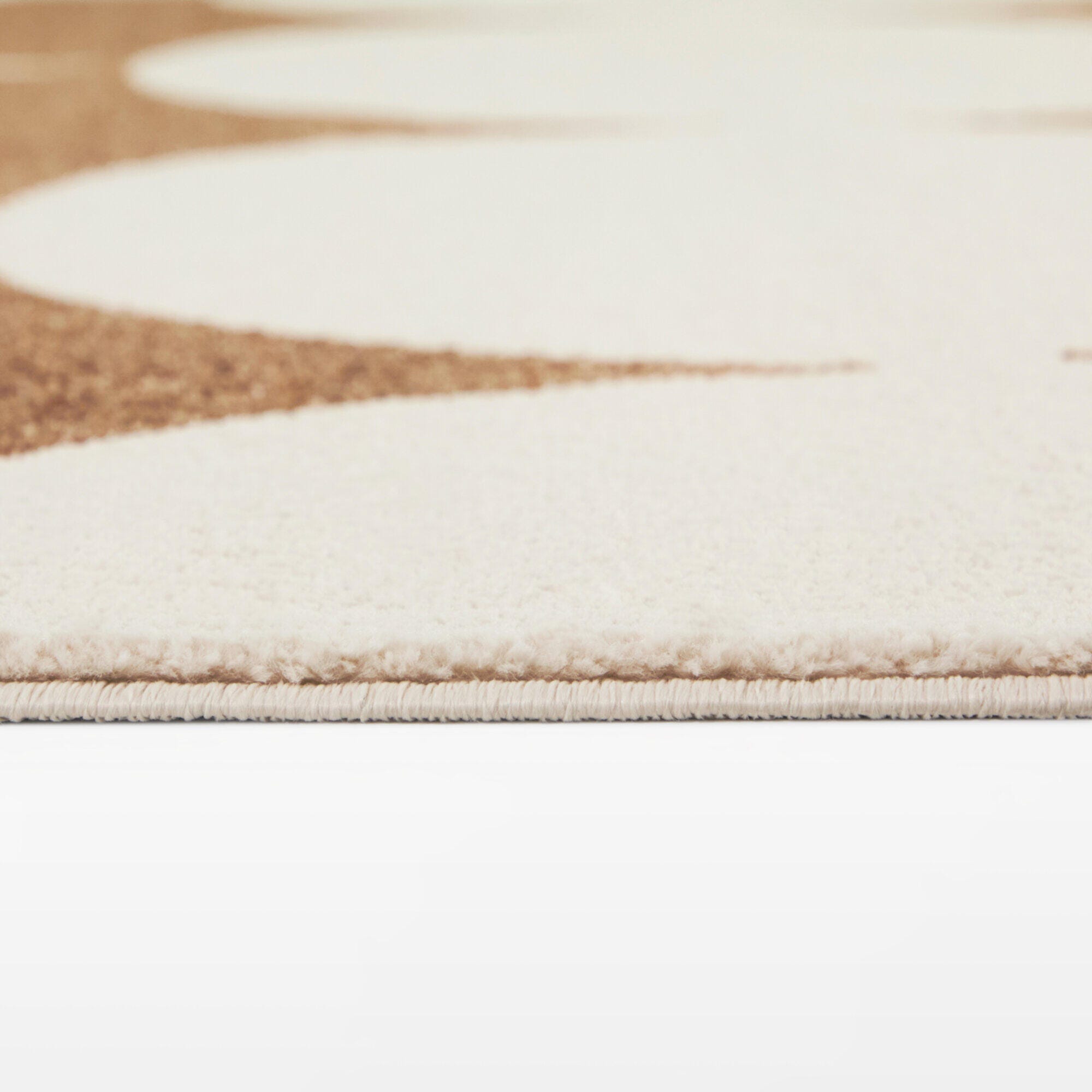 Balta Rugs Leto 5' 3" x 7' Area Rug, Gray/Cream, large