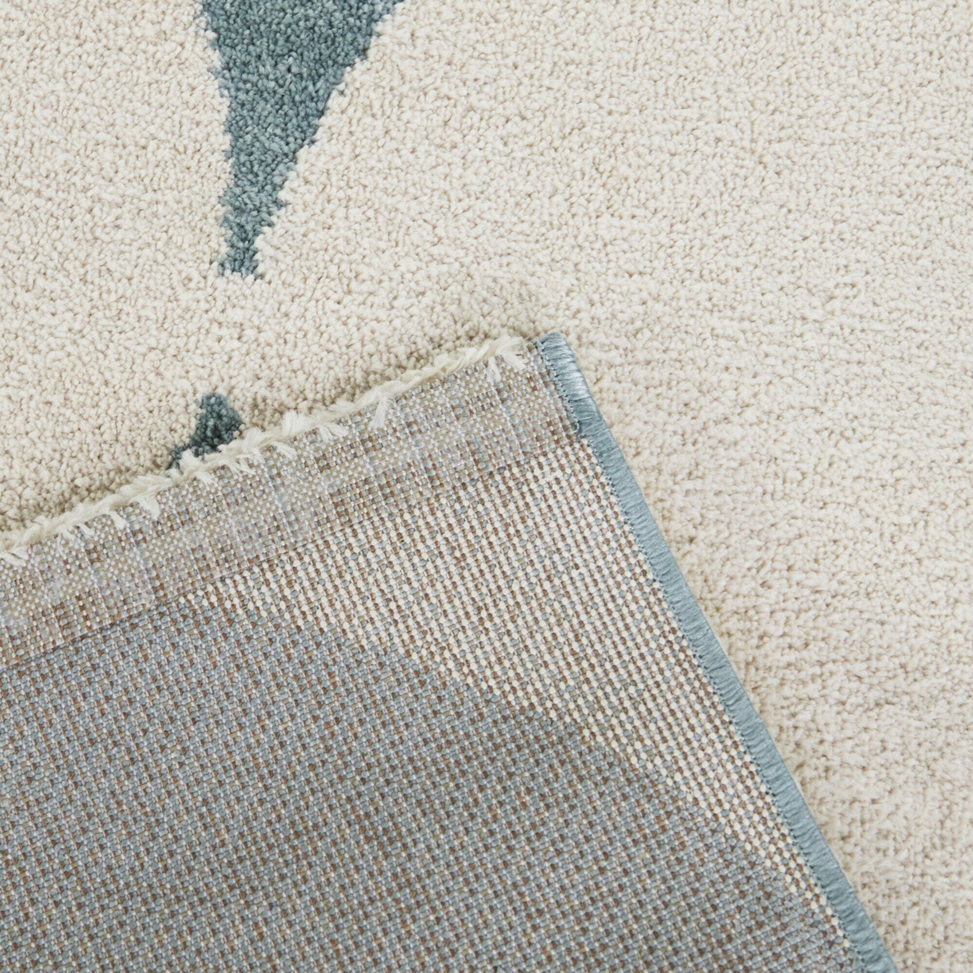 Balta Rugs Leto 5' 3" x 7' Area Rug, Light Blue/White, large