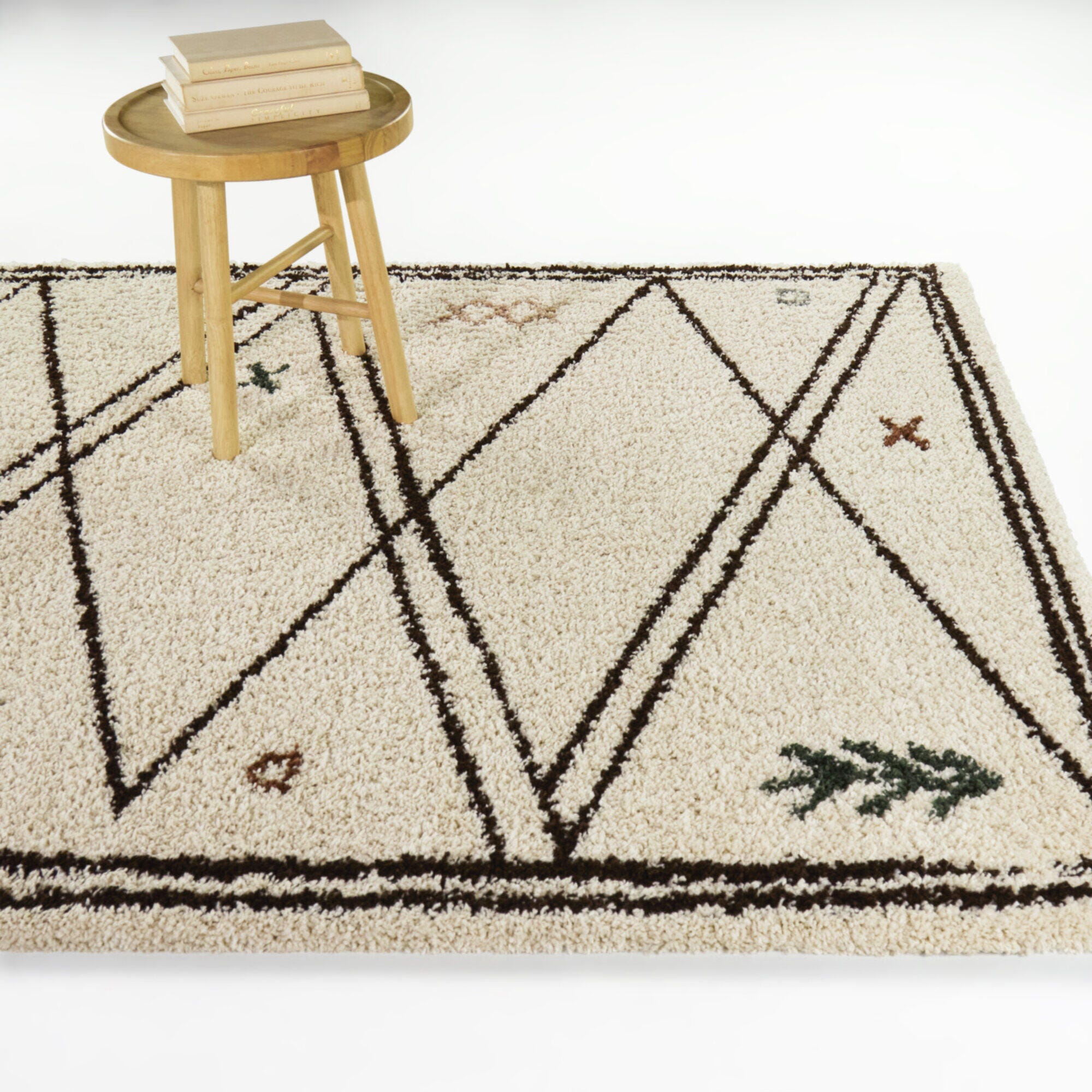 Balta Rugs Lopes 5' 3" x 7' Area Rug, Brown, rollover
