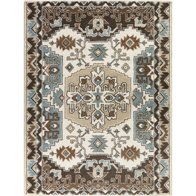 Balta Rugs Louise 7' 10" x 10' Area Rug, Brown/Beige/Blue