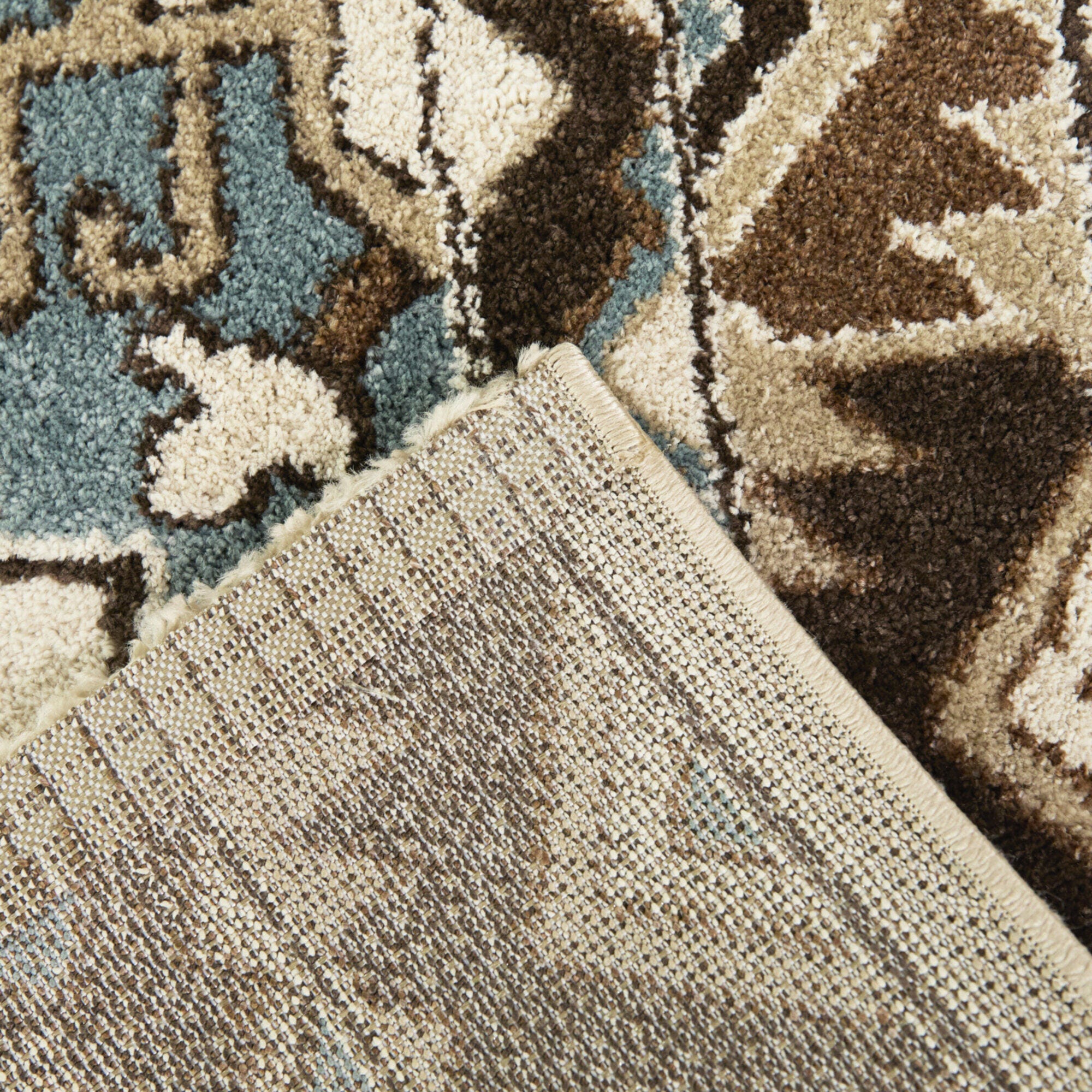 Balta Rugs Louise 7' 10" x 10' Area Rug, Brown/Beige/Blue, large