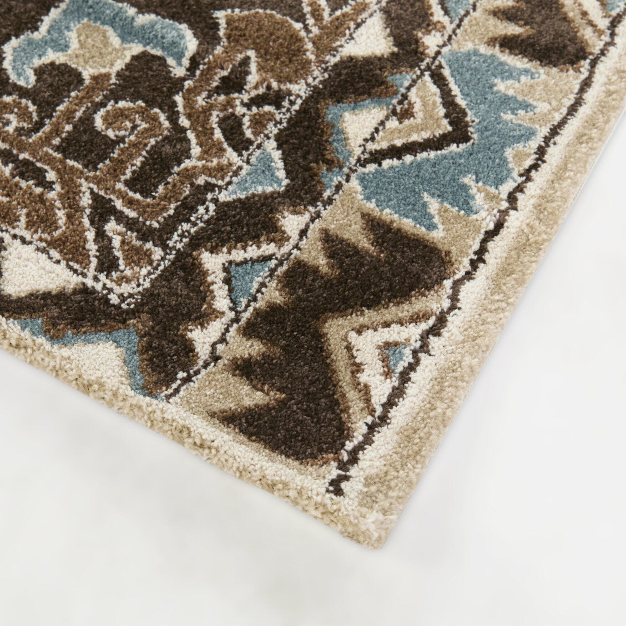 Balta Rugs Louise 7' 10" x 10' Area Rug, Brown/Beige/Blue, large