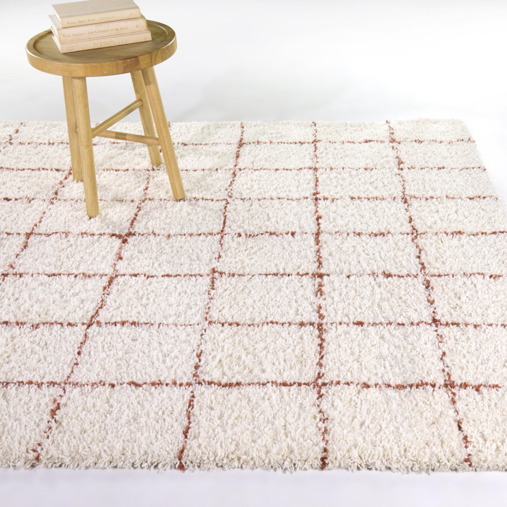 Balta Rugs Melinda 5' 3" x 7' Area Rug, Orange/Ivory, rollover