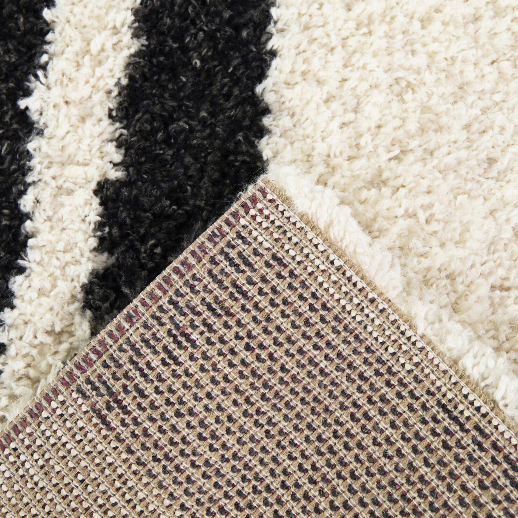 Balta Rugs Mobius 5' 3" x 7' Area Rug, Charcoal/Cream, large