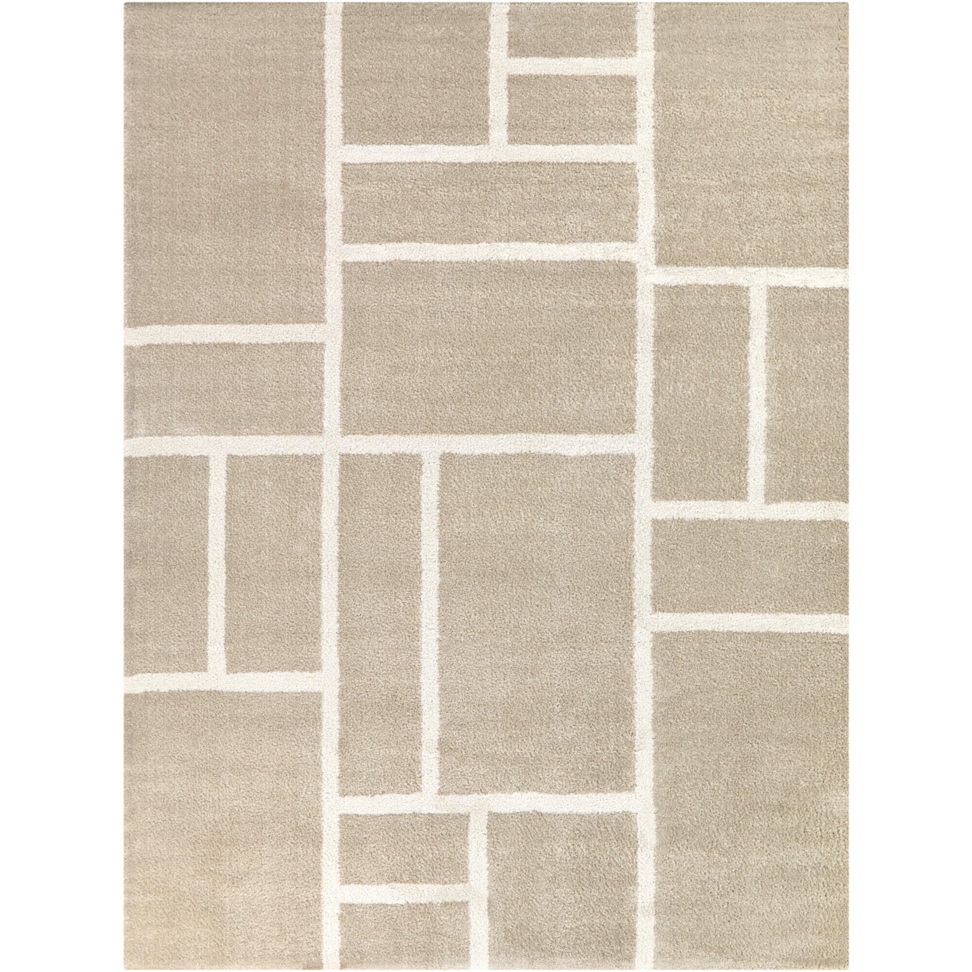 Balta Rugs Octavia 5' 3" x 7' Area Rug, Beige, large