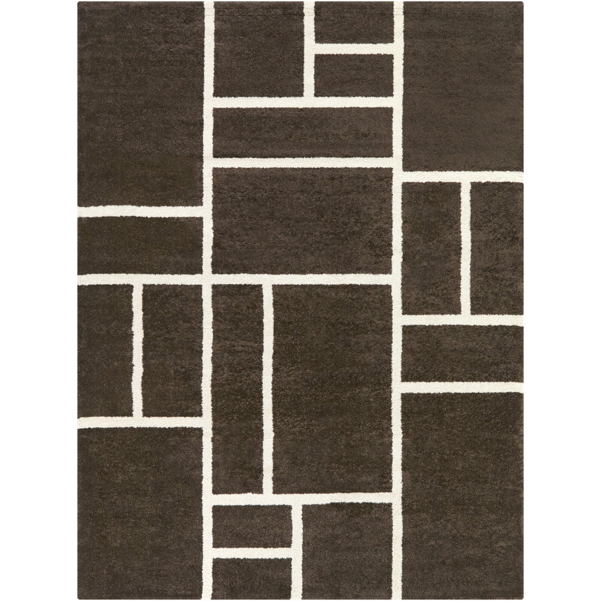 Balta Rugs Octavia 5' 3" x 7' Area Rug, Brown, large