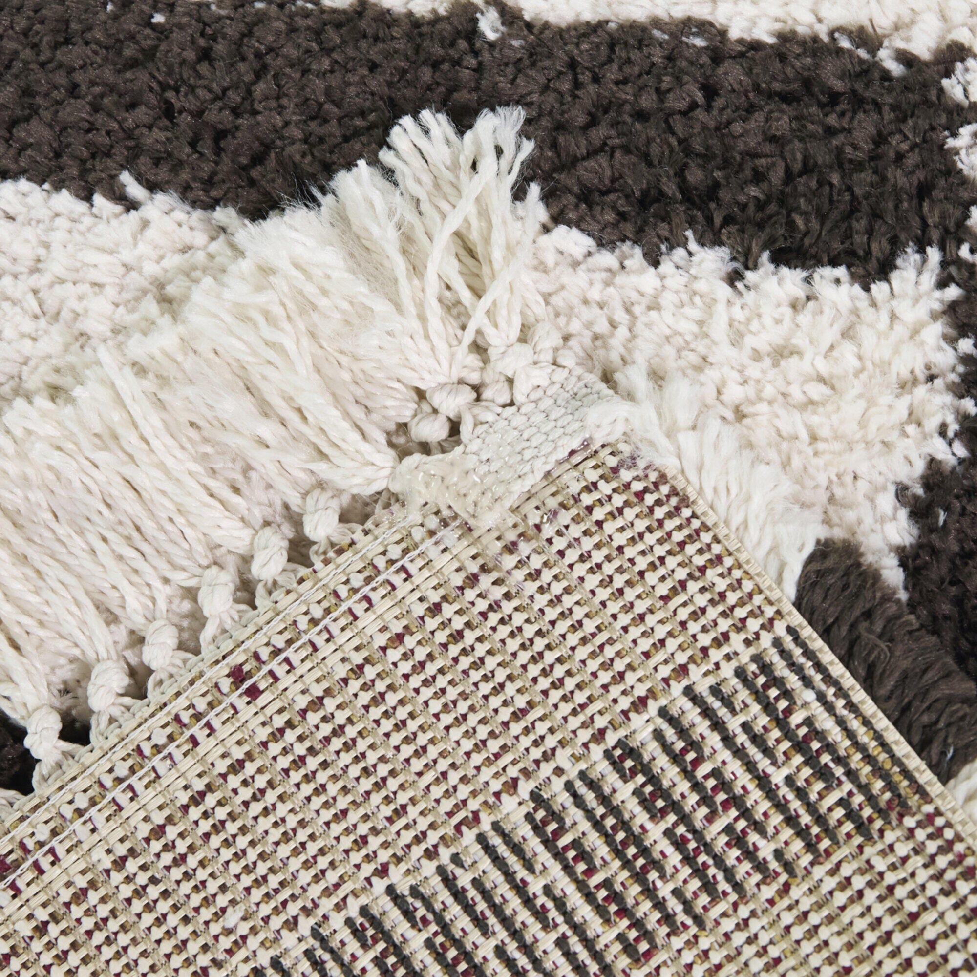 Balta Rugs Parnassa 5' 3" x 7' Area Rug, Charcoal/Cream, large