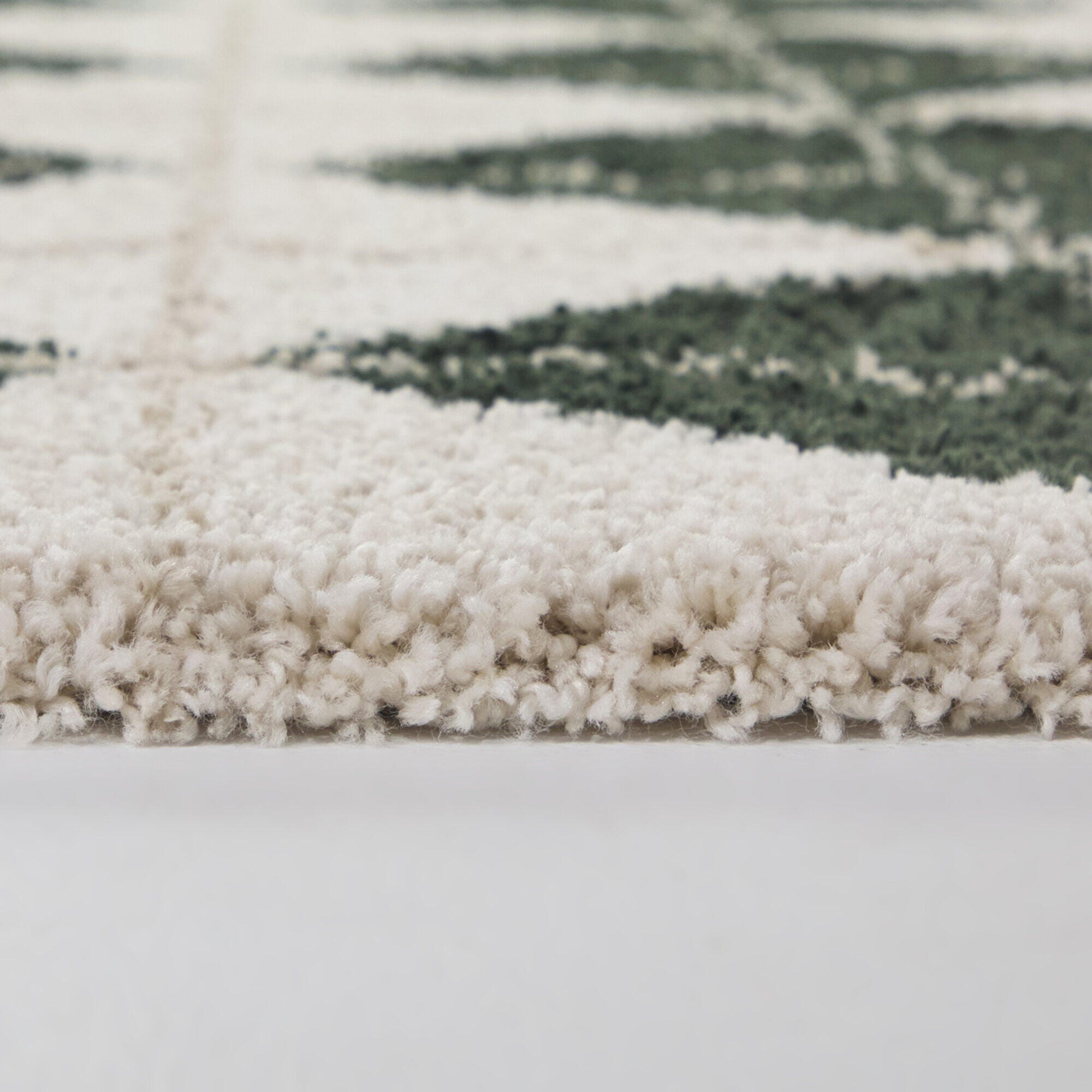 Balta Rugs Quarterman 5' 3" x 7' Area Rug, Green/Ivory, large