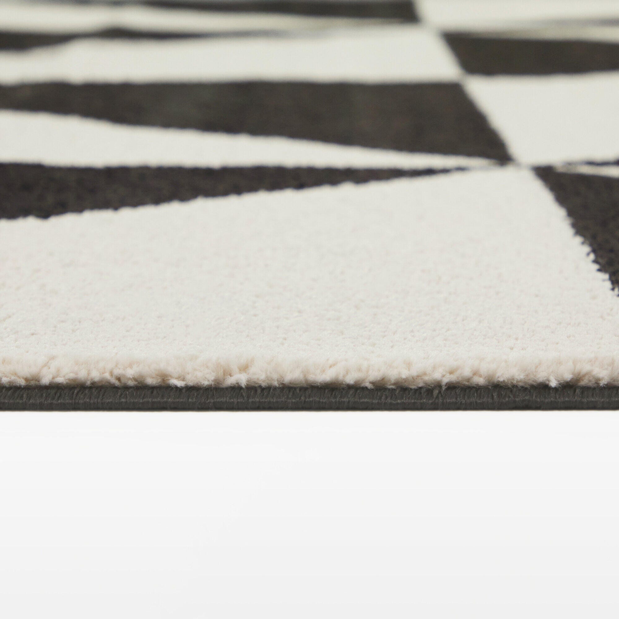 Balta Rugs Rex 5' 3" x 7' Area Rug, Charcoal/Ivory, large