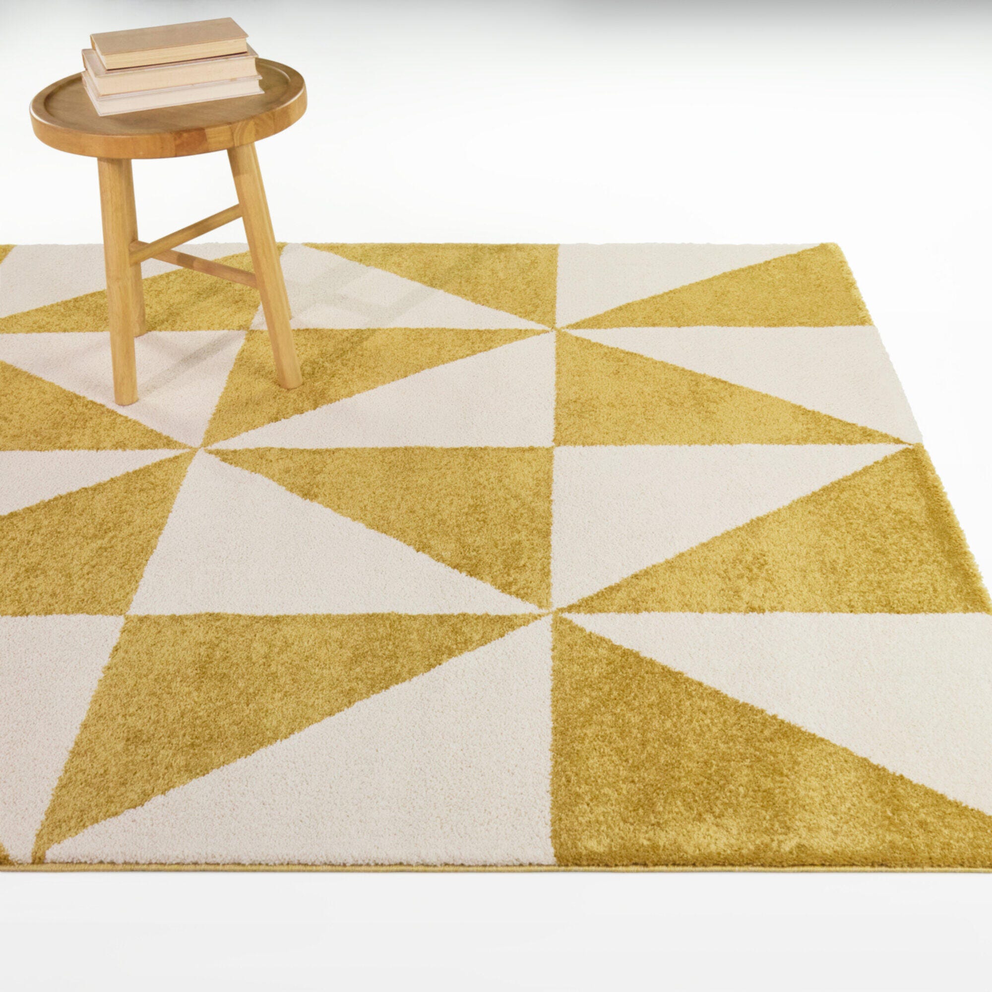Balta Rugs Rex 7' 10" x 10' Area Rug, Yellow/Ivory, rollover