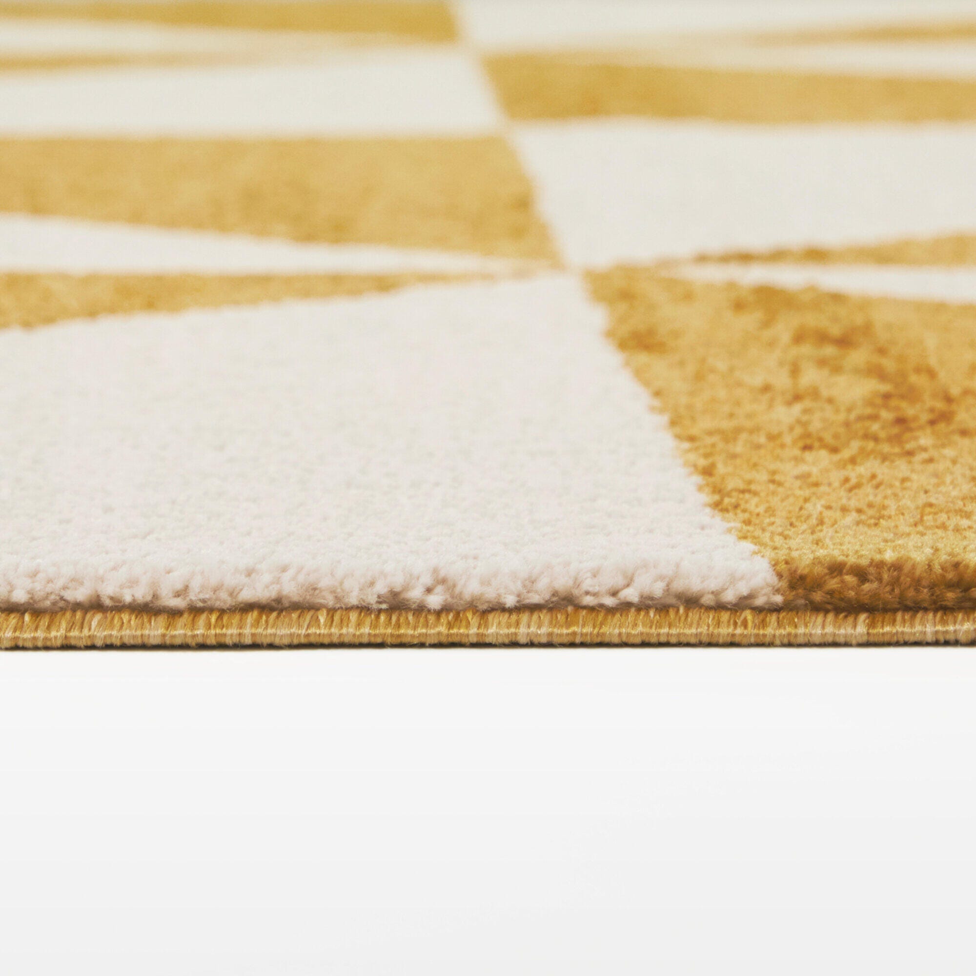 Balta Rugs Rex 7' 10" x 10' Area Rug, Yellow/Ivory, large