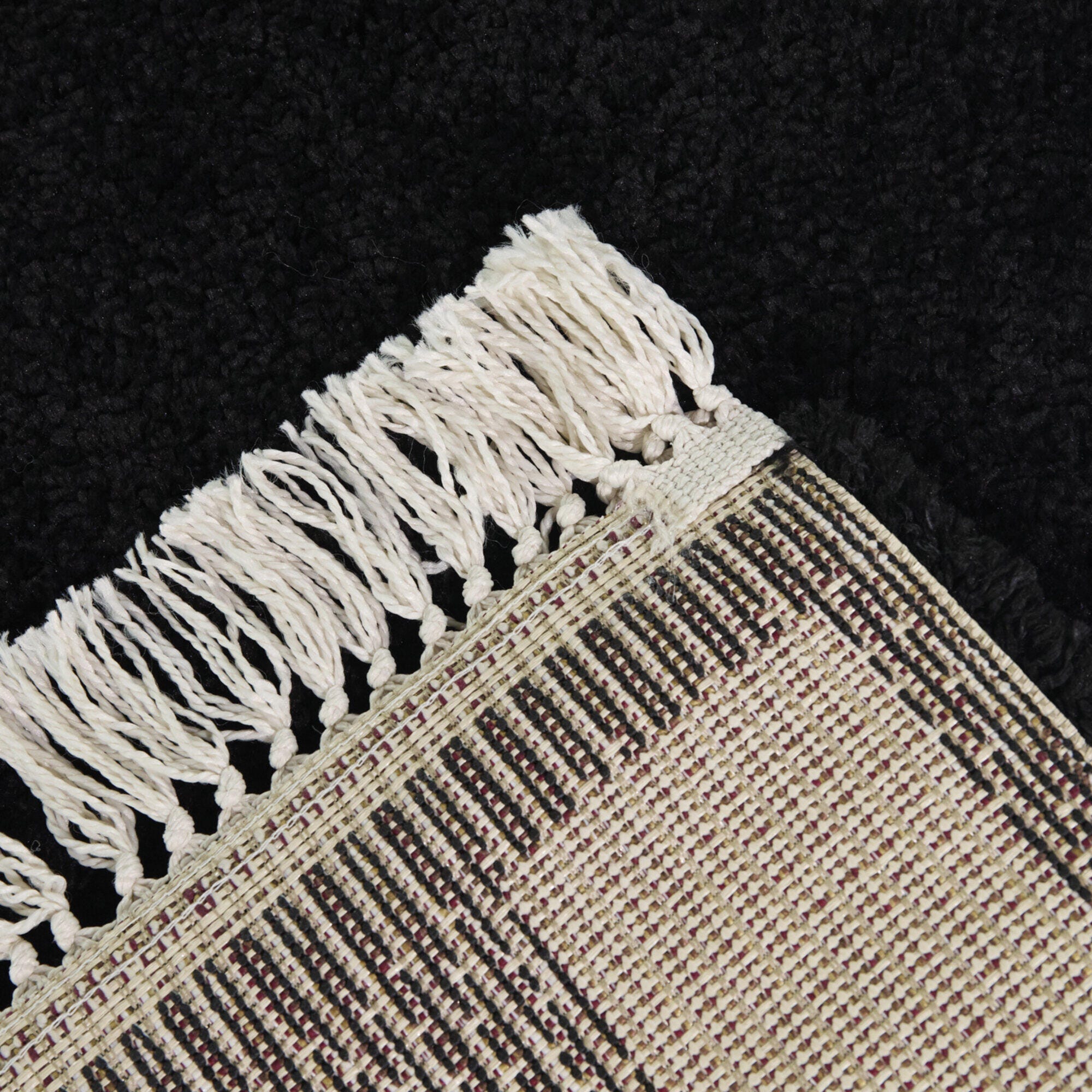 Balta Rugs Rohan 5' 3" x 7' Area Rug, Black/Cream, large