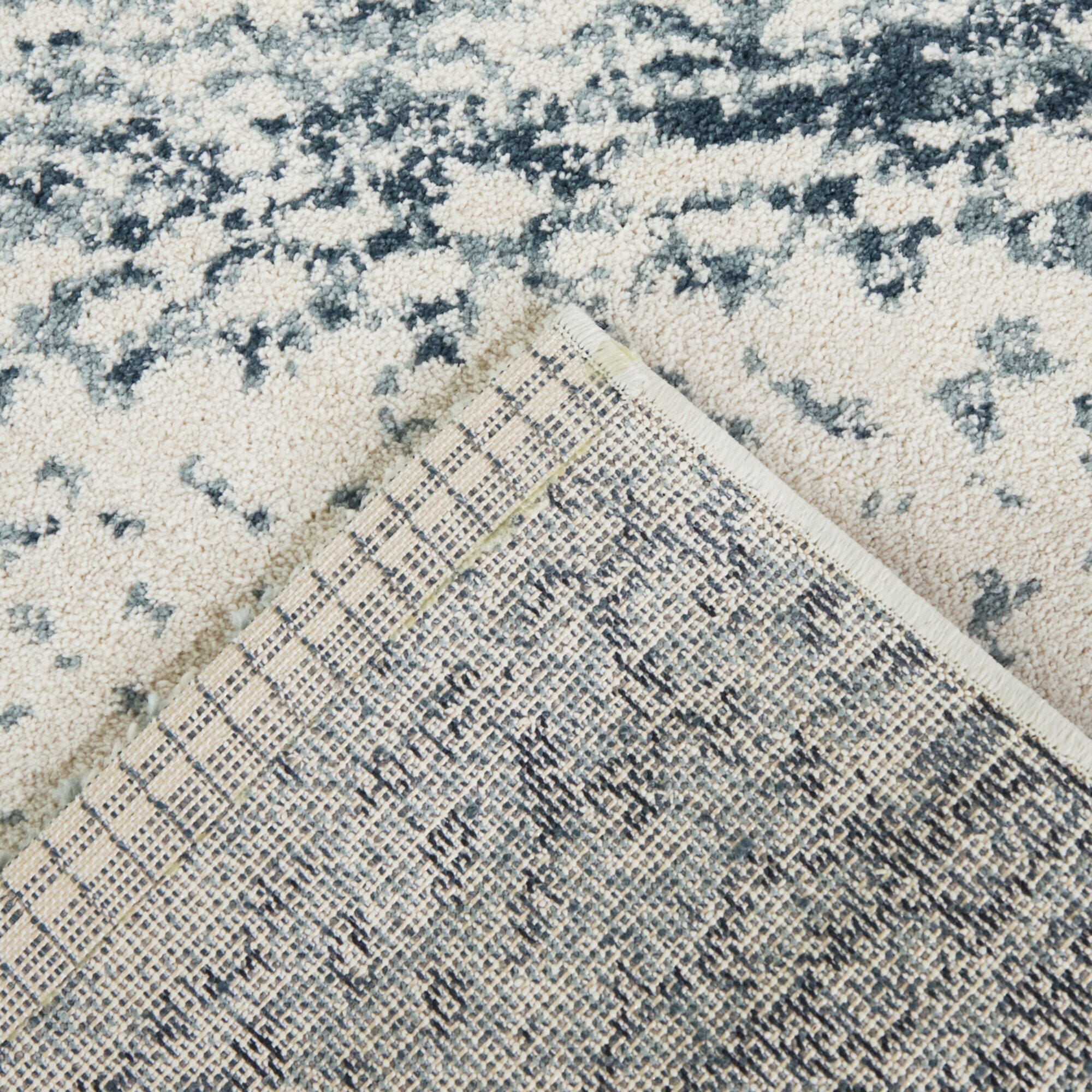 Balta Rugs Samuel 5' 3" x 7' Area Rug, Blue/Cream, large