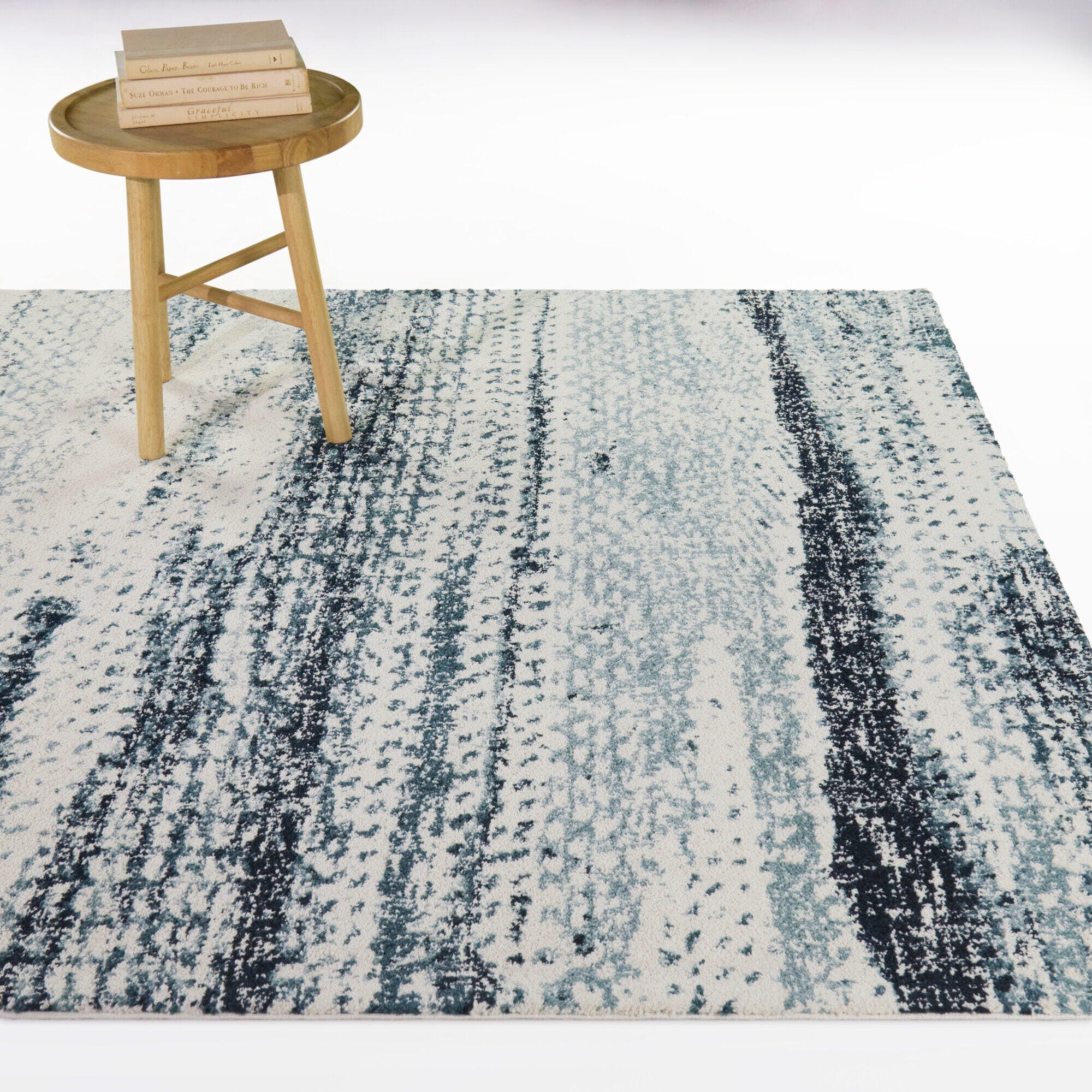 Balta Rugs Samuel 7' 10" x 10' Area Rug, Blue/Cream, rollover