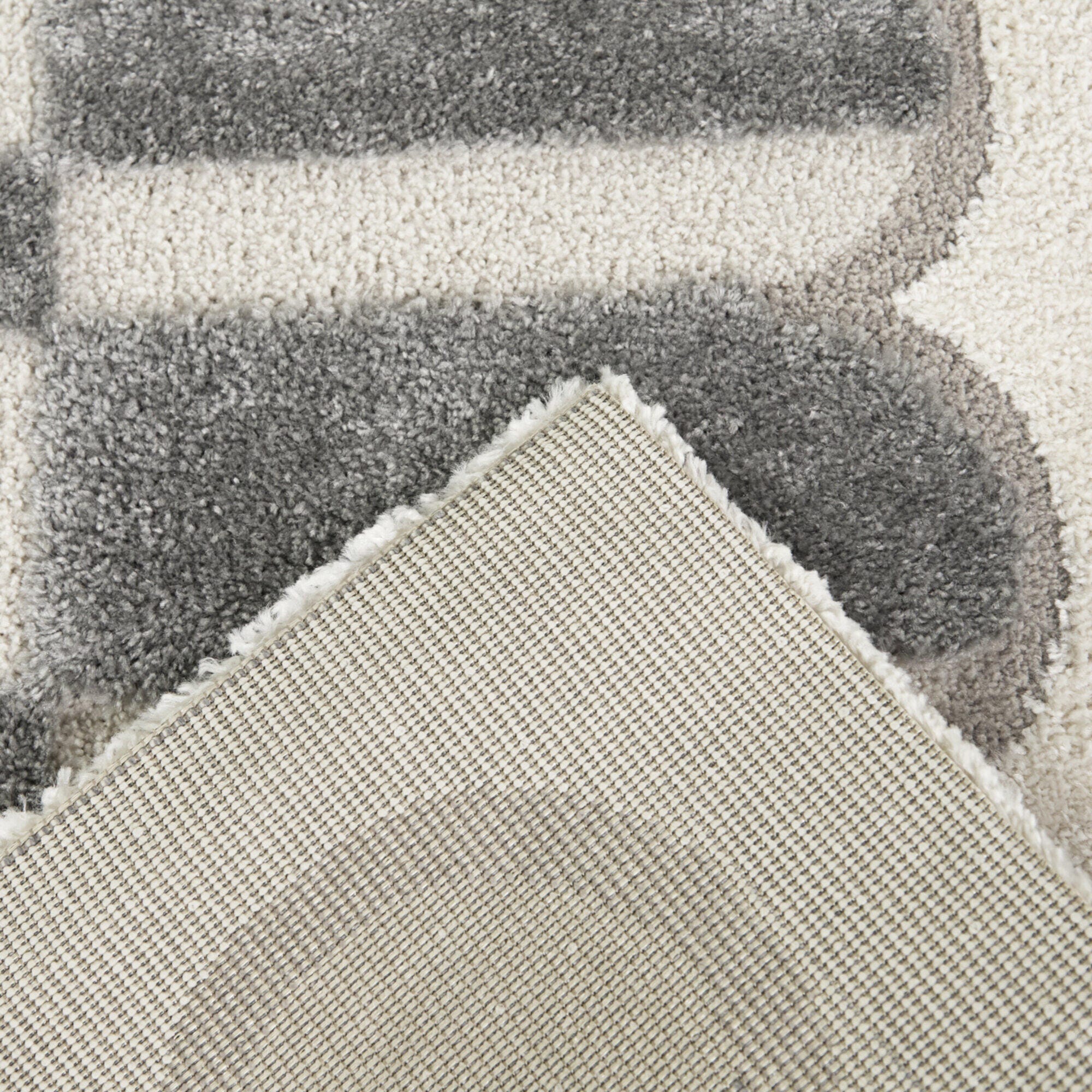 Balta Rugs Sylvester 7' 10" x 10' Area Rug, Cream/Gray, large