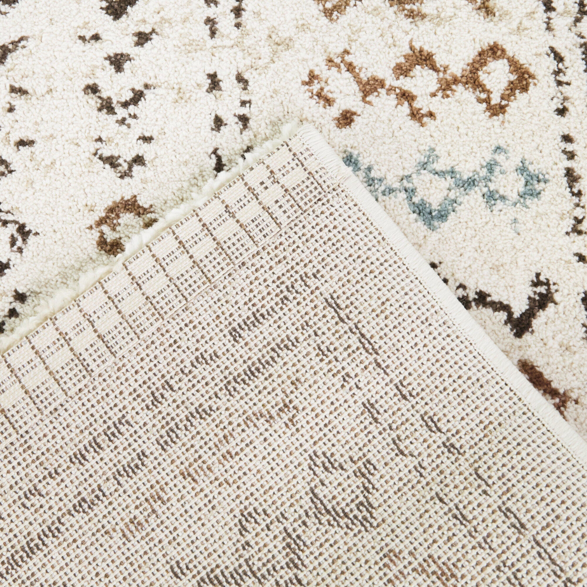 Balta Rugs Tiberius 5' 3" x 7' Area Rug, Cream, large