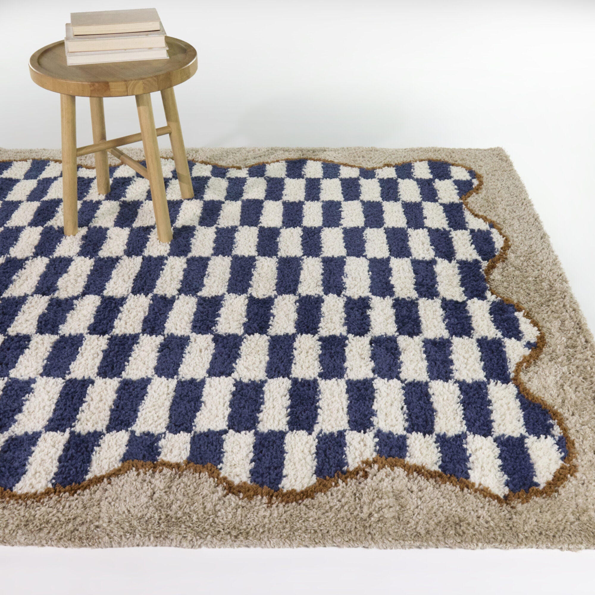 Balta Rugs Timandra 7' 10" x 10' Area Rug, Navy/Beige, rollover