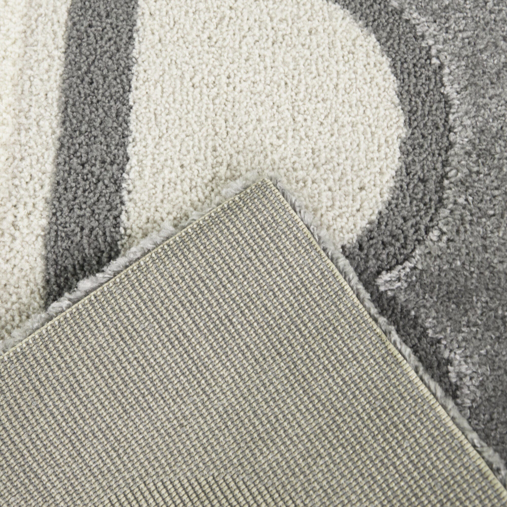 Balta Rugs Wendell 5' 3" x 7' Area Rug, Gray/Ivory, large
