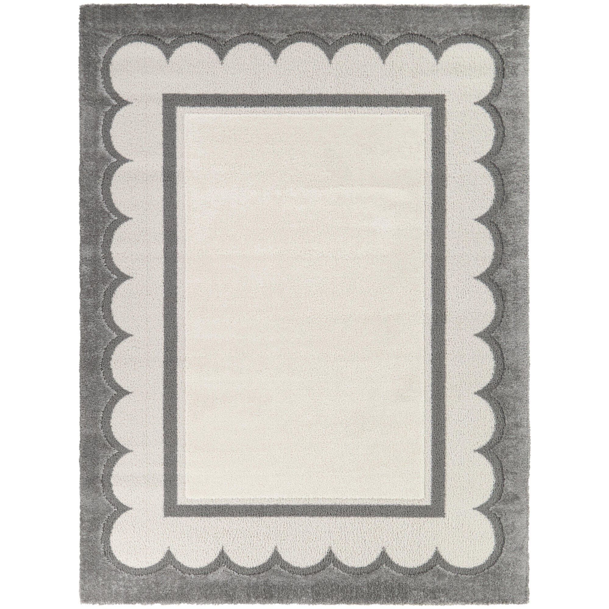 Balta Rugs Wendell 7' 10" x 10' Area Rug, Gray/Ivory, large