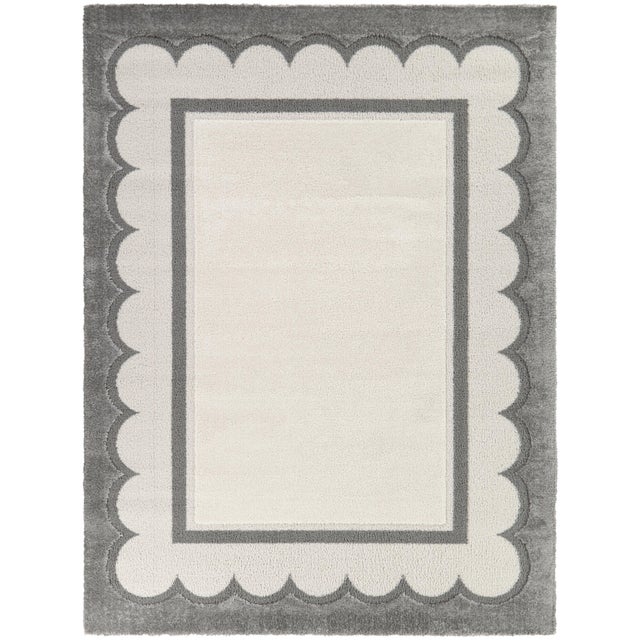 Balta Rugs Wendell 7' 10" x 10' Area Rug, Gray/Ivory