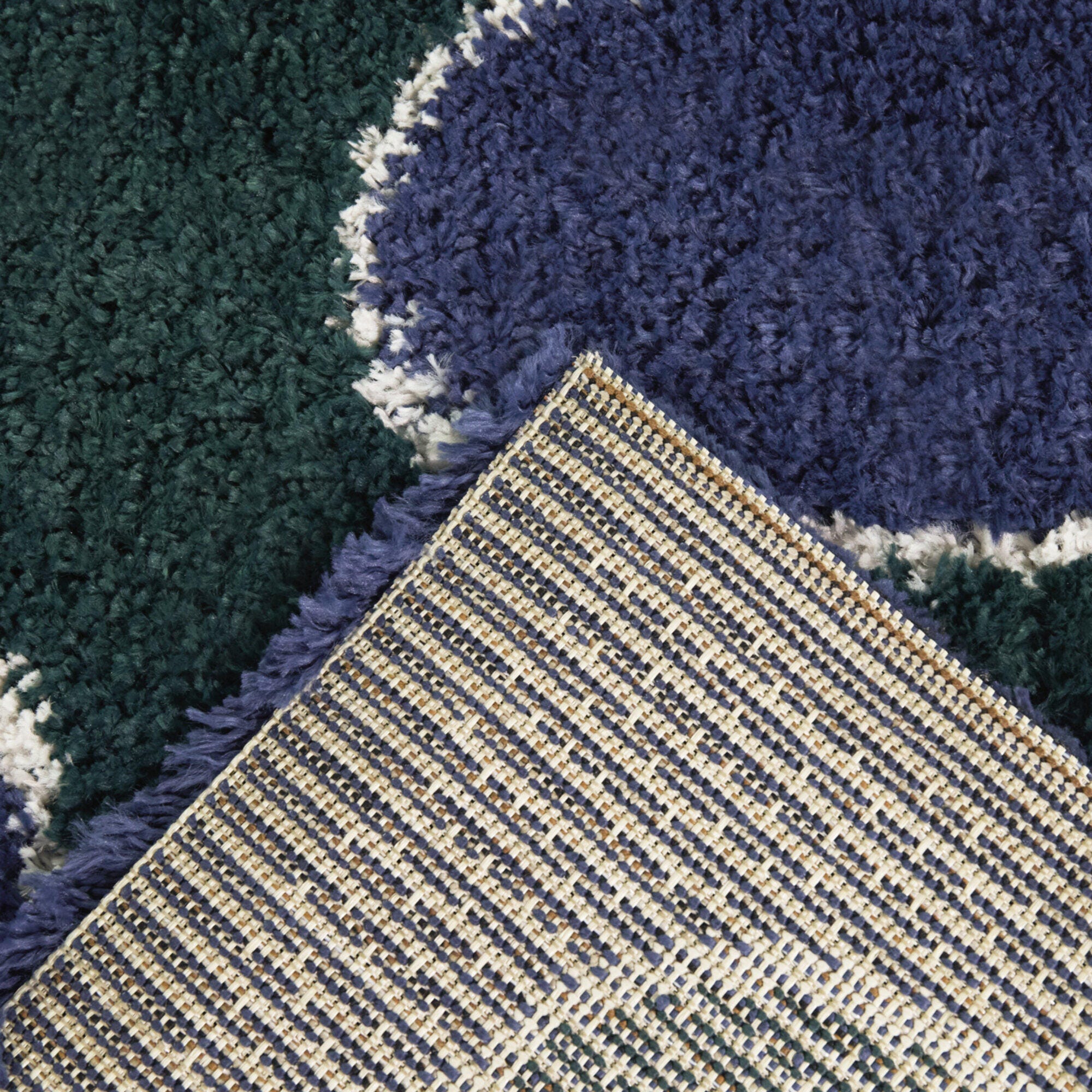 Balta Rugs William 7' 10" x 10' Area Rug, Navy/Green, large