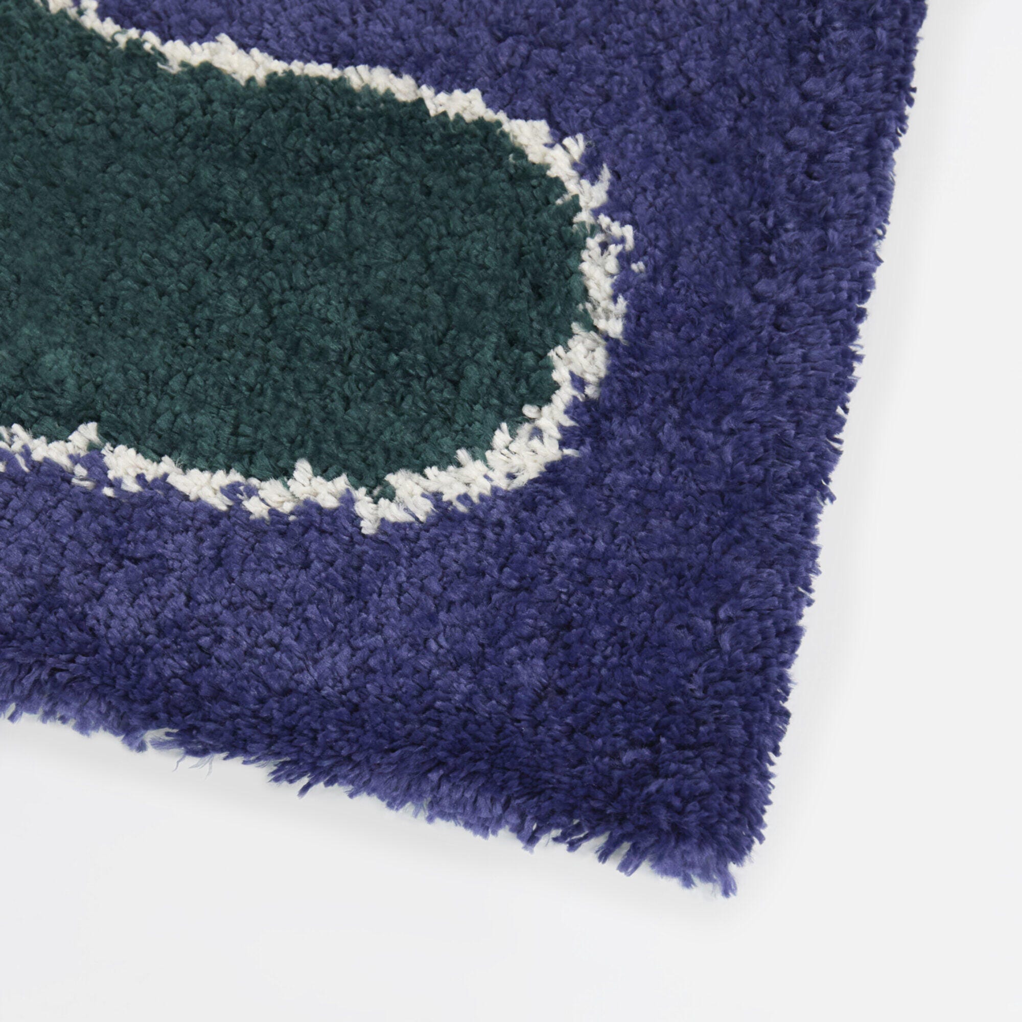 Balta Rugs William 7' 10" x 10' Area Rug, Navy/Green, large