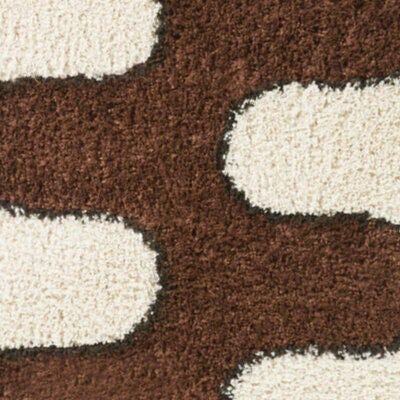Swatch color Rust/Cream 