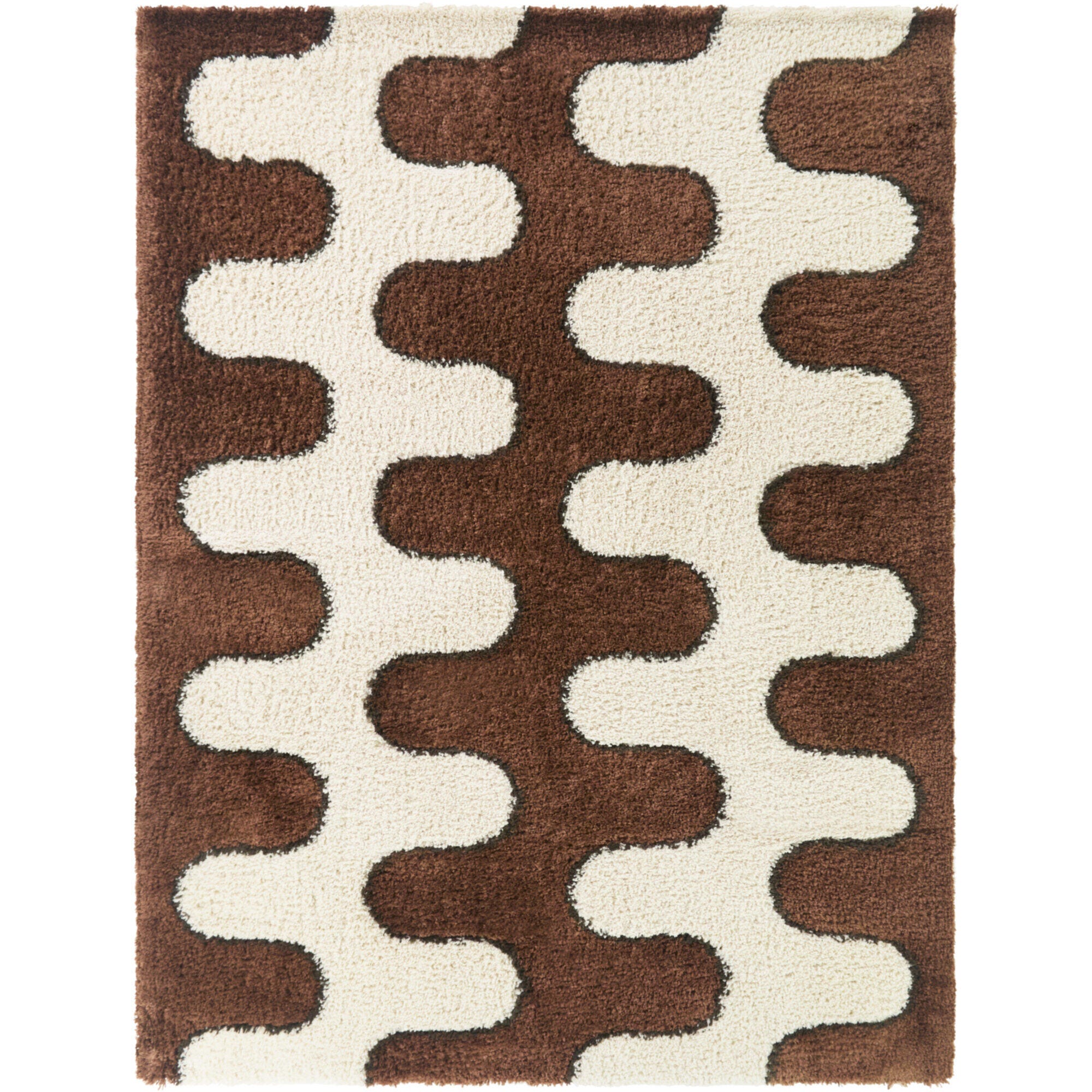 Balta Rugs William 7' 10" x 10' Area Rug, Rust/Cream, large