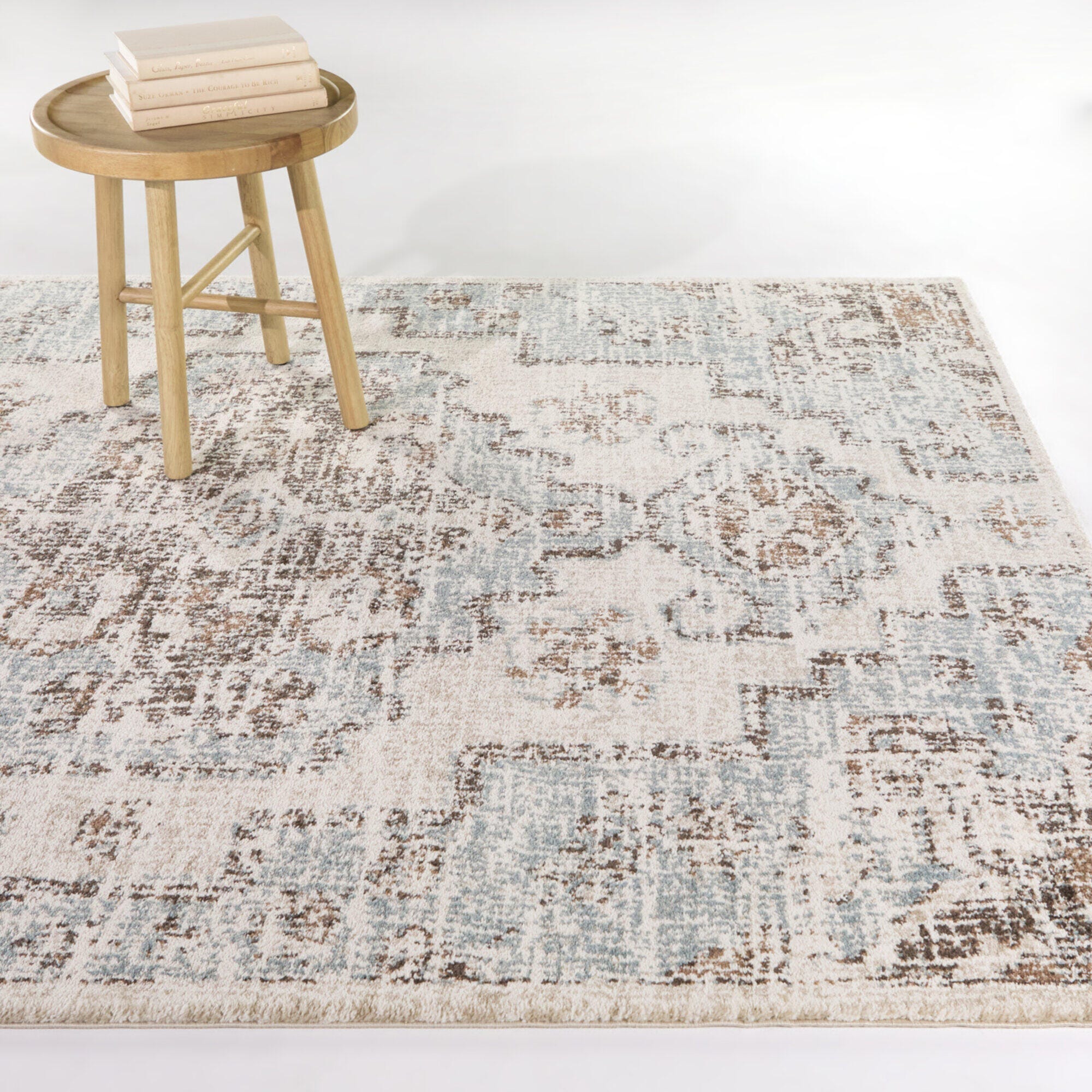 Balta Rugs Wolcott 7' 10" x 10' Area Rug, Blue/Cream, rollover