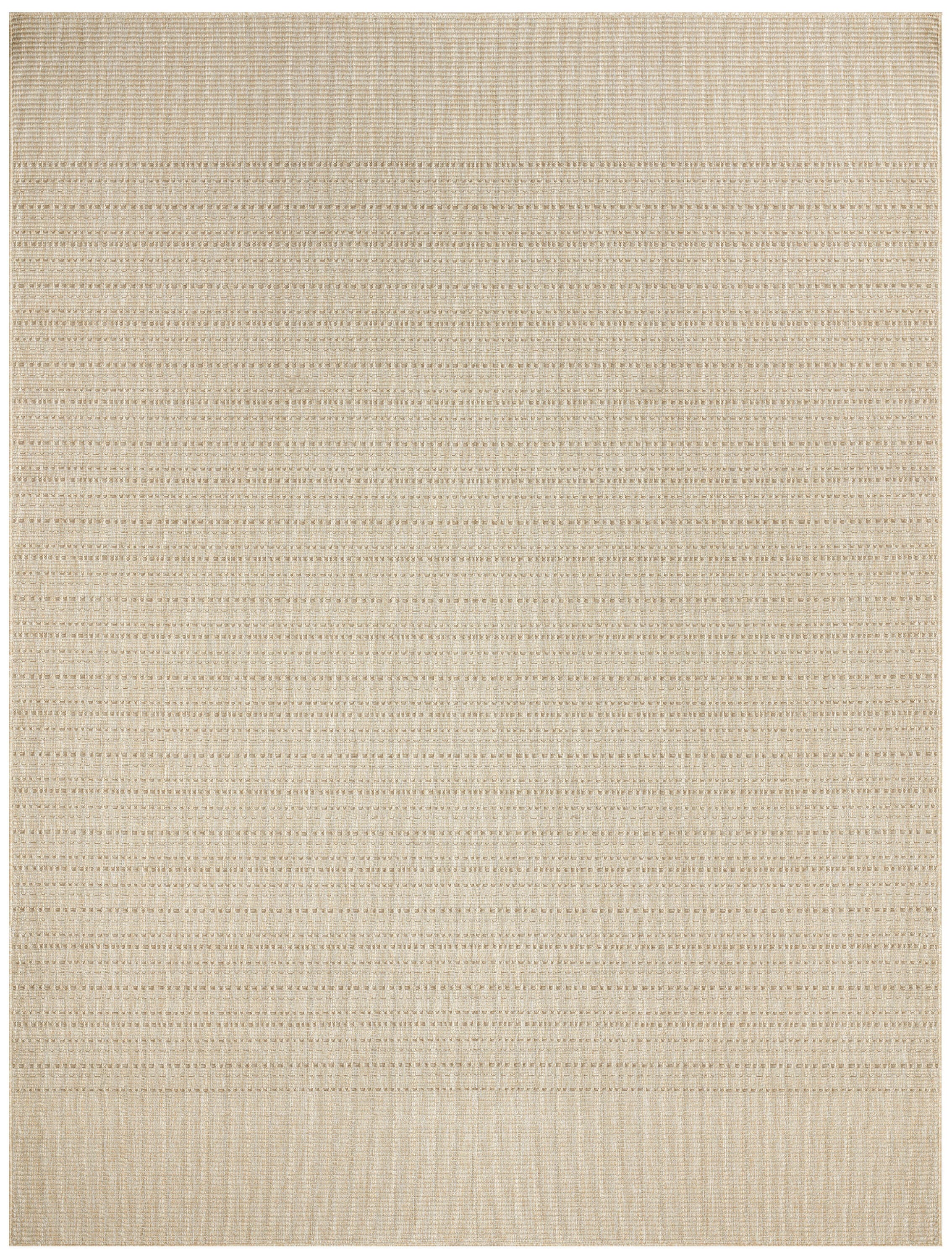 Nourison Home Tulum Striped 10' x 14' Area Rug, Cream, large