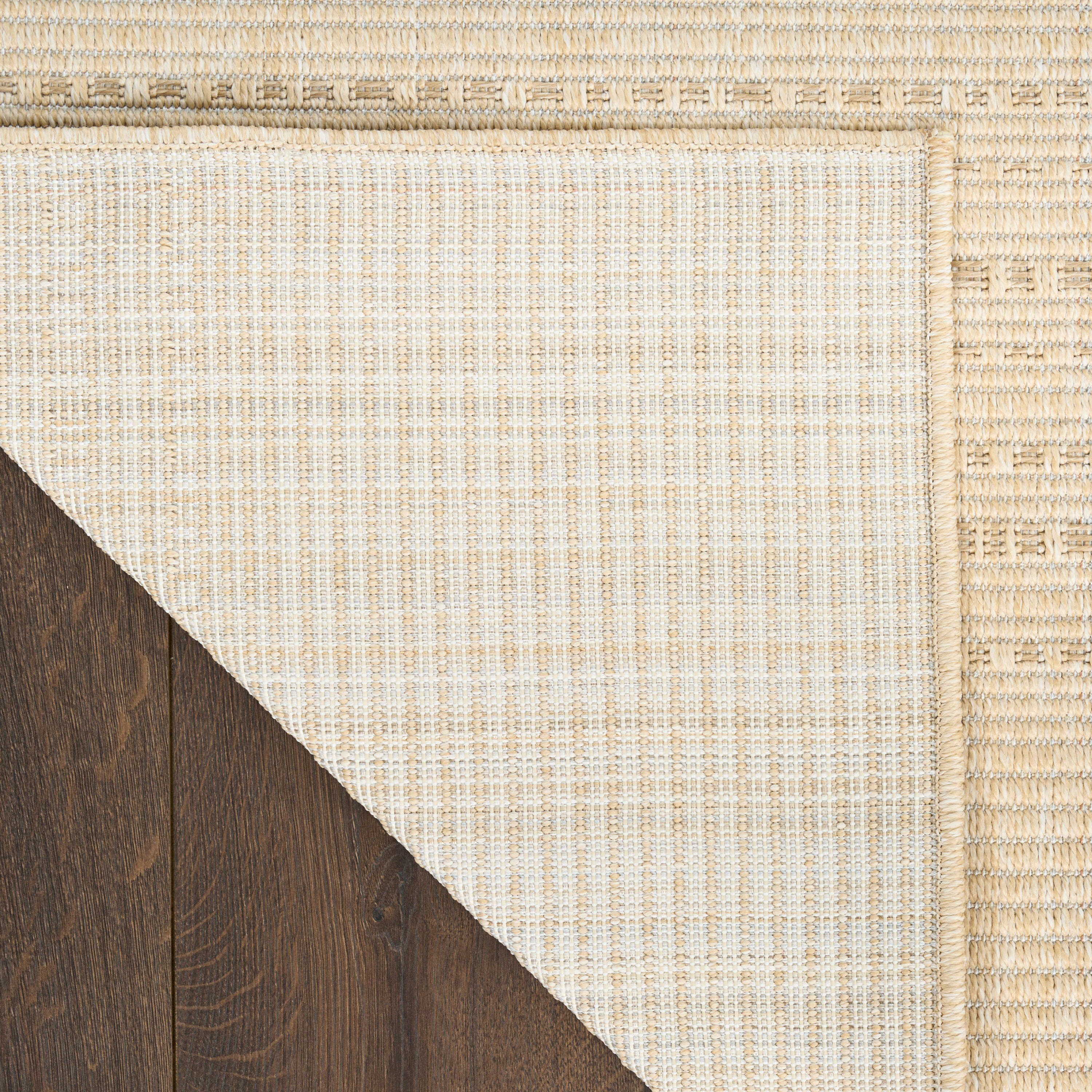 Nourison Home Tulum Striped 2' x 3' Area Rug, Cream, large