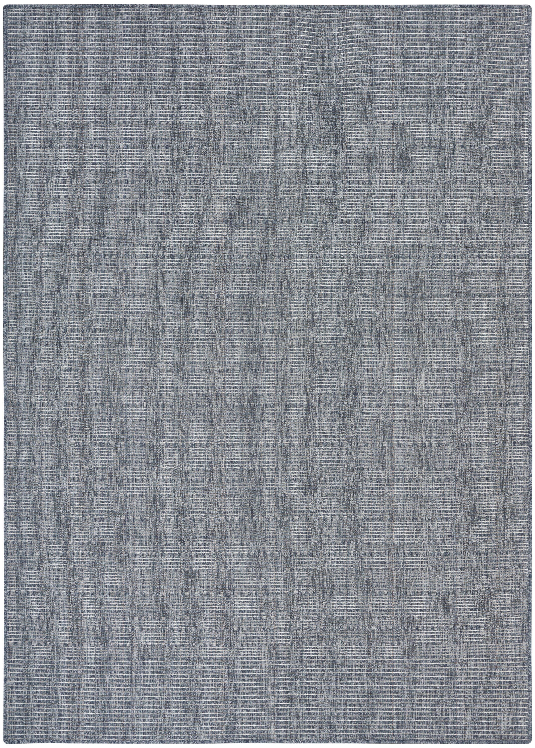 Nourison Home Tulum Striped 6' x 9' Area Rug, Denim, large