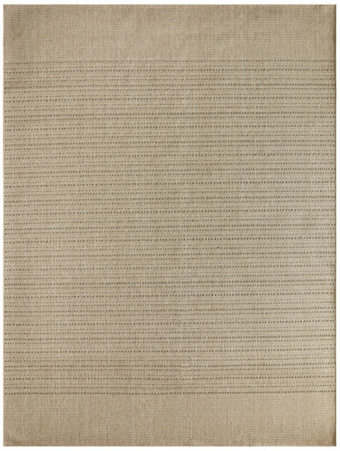 Nourison Home Tulum Striped 9' x 12' Area Rug, Taupe