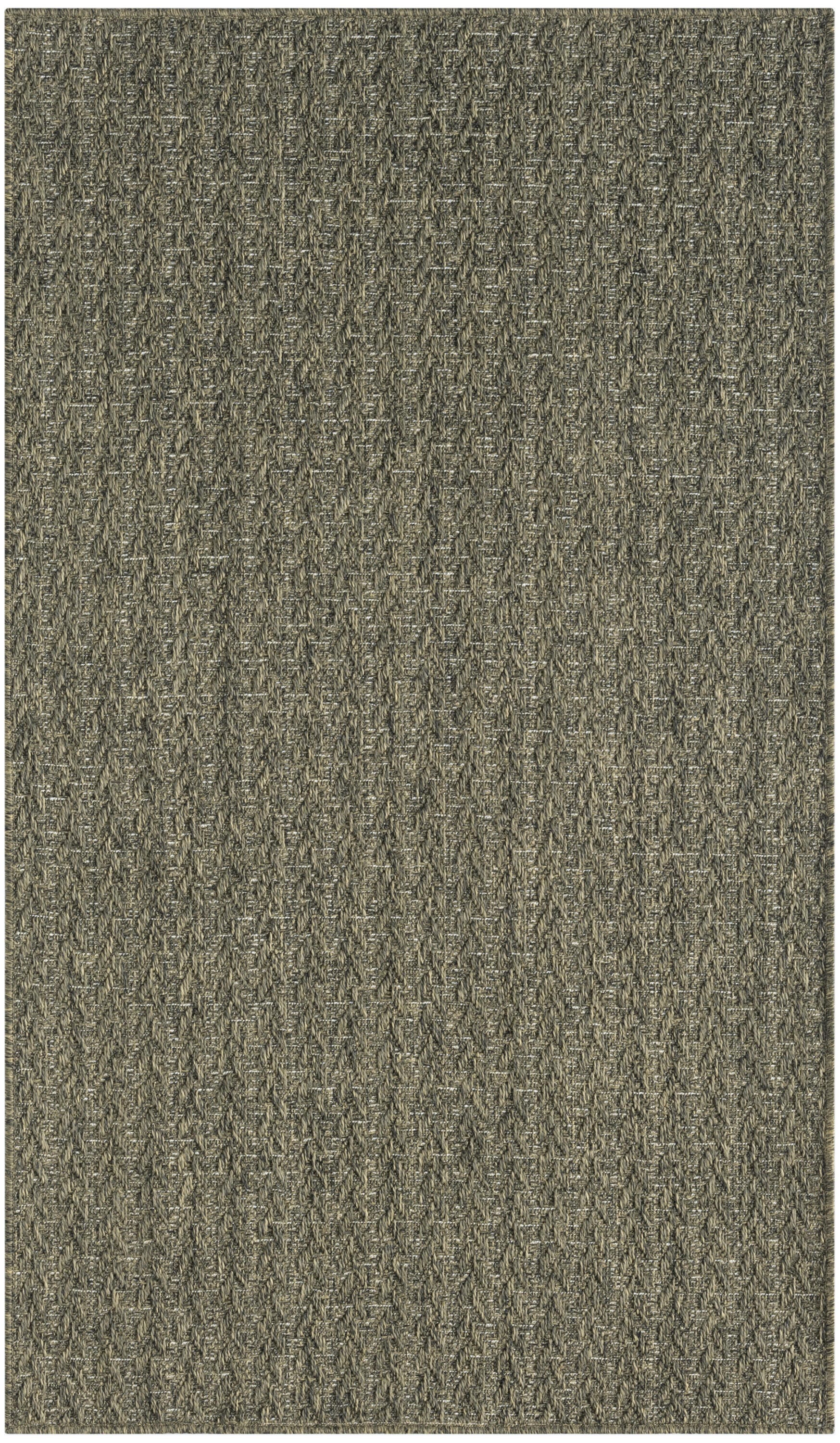 Nourison Home Tulum Chevron 2' x 3' Area Rug, Olive, large