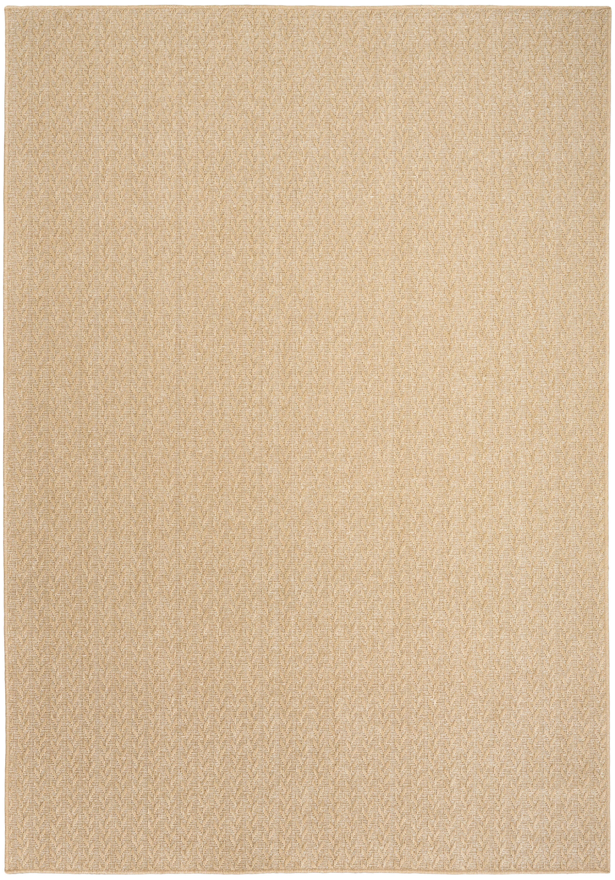 Nourison Home Tulum Chevron 6' x 9' Area Rug, Taupe, large