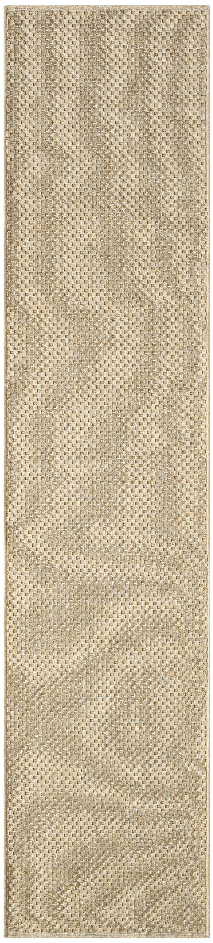 Nourison Home Tulum 2'2" x 10' Runner Rug, Taupe, large