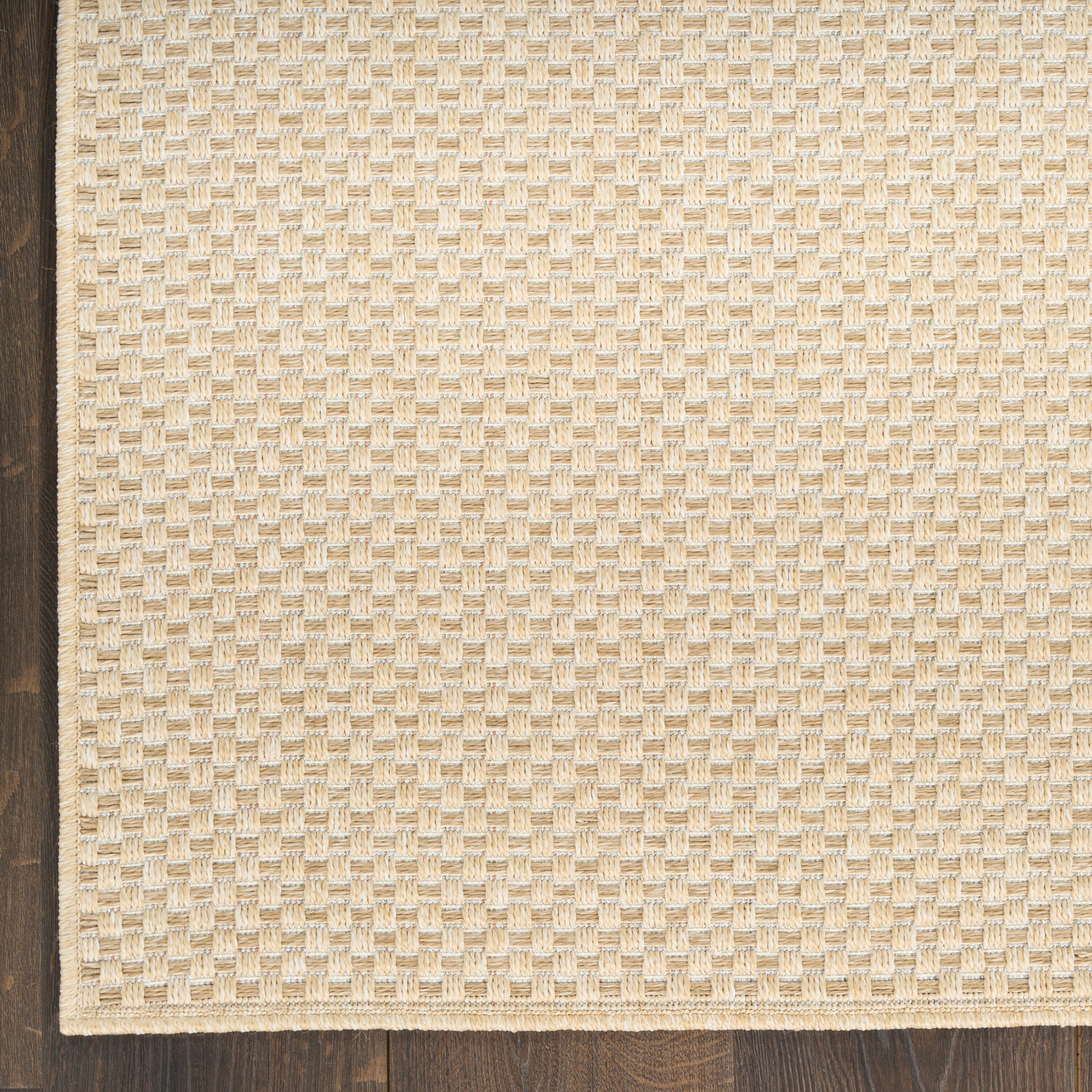 Nourison Home Tulum 2' x 6' Runner Rug, Cream, large